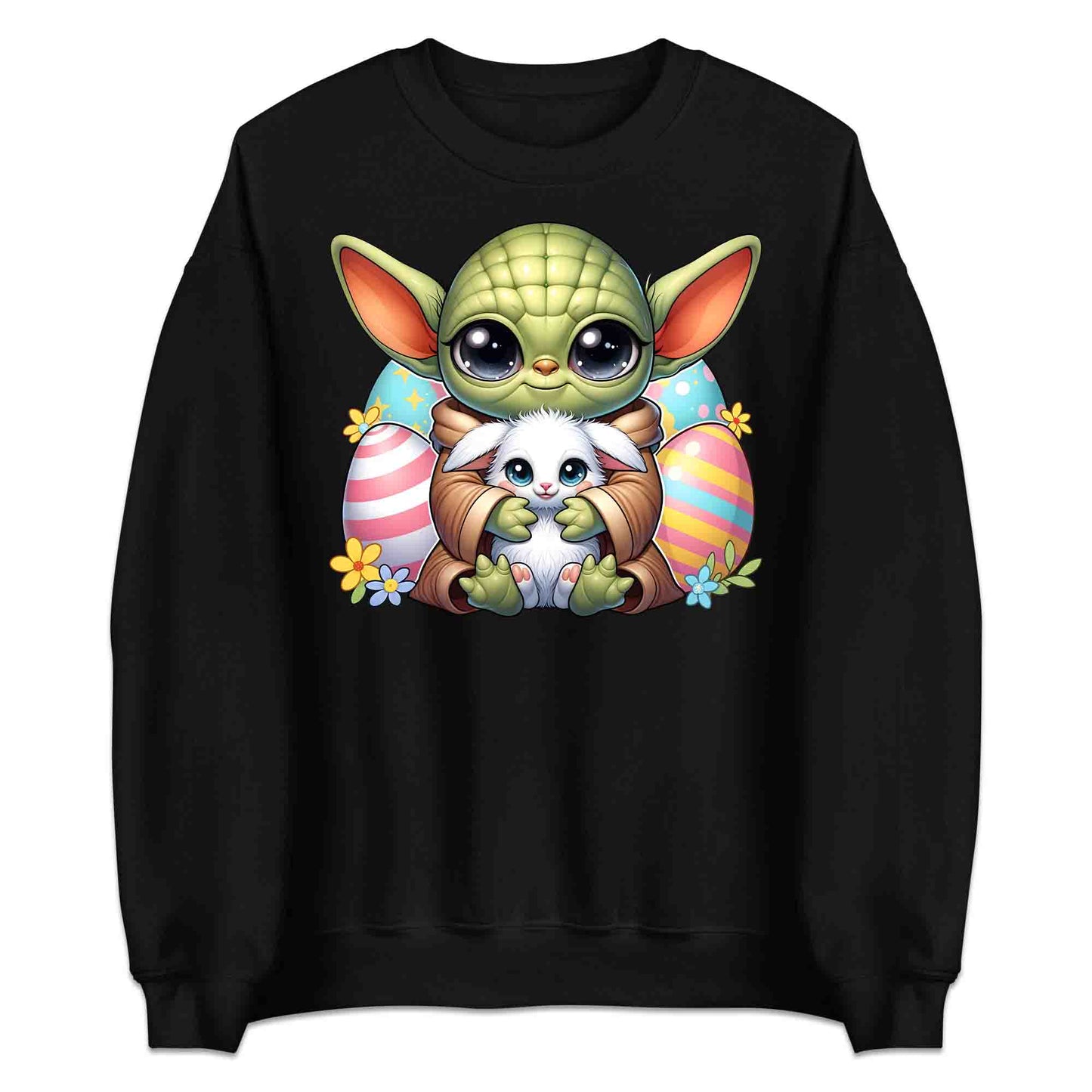 Baby Yoda Easter T-Shirt | Grogu & Bunny Jumper | Star Wars Pastel Eggs & Flowers Hoodie | PRODUCT CODE: BJKEWRUXCVY