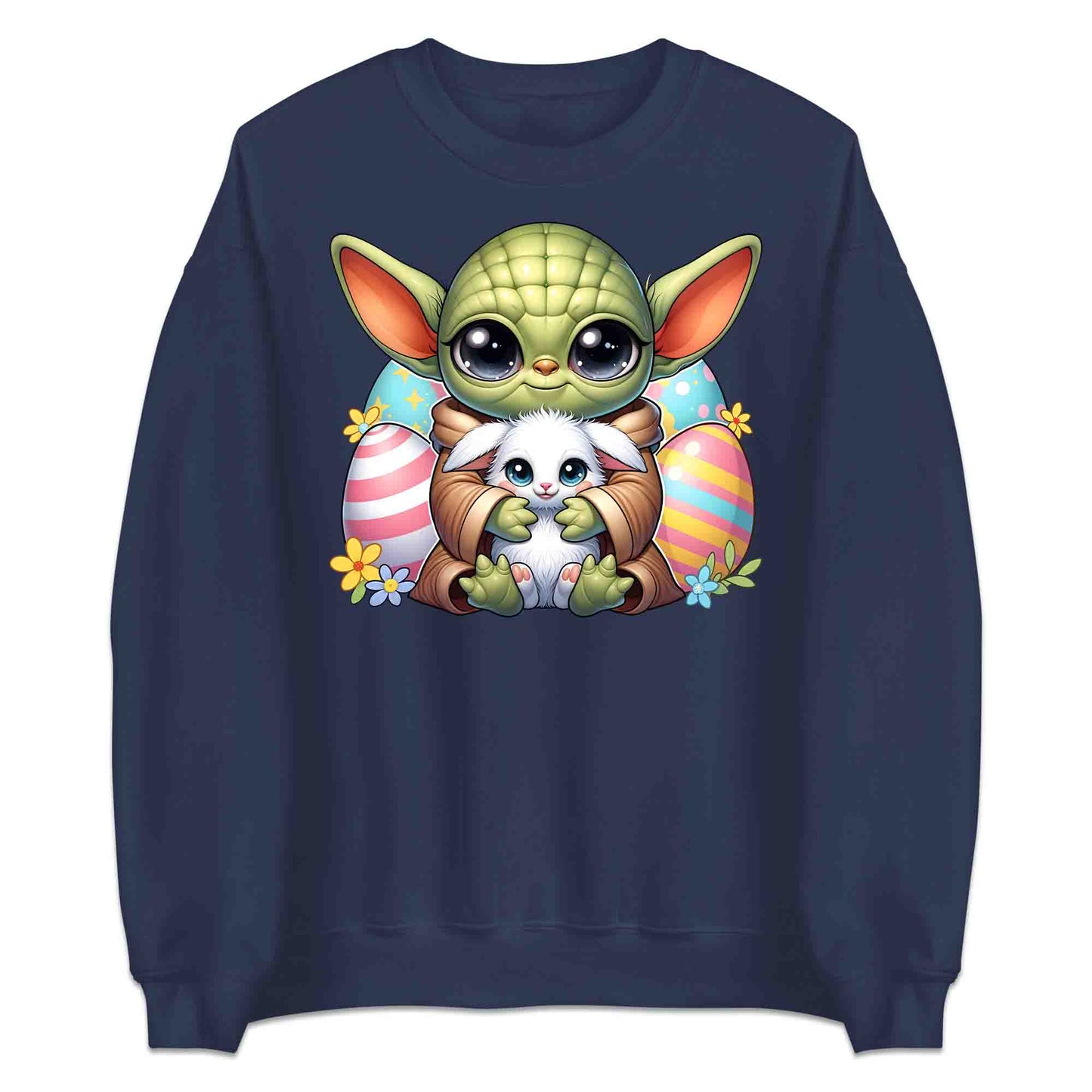 Baby Yoda Easter T-Shirt | Grogu & Bunny Jumper | Star Wars Pastel Eggs & Flowers Hoodie | PRODUCT CODE: BJKEWRUXCVY