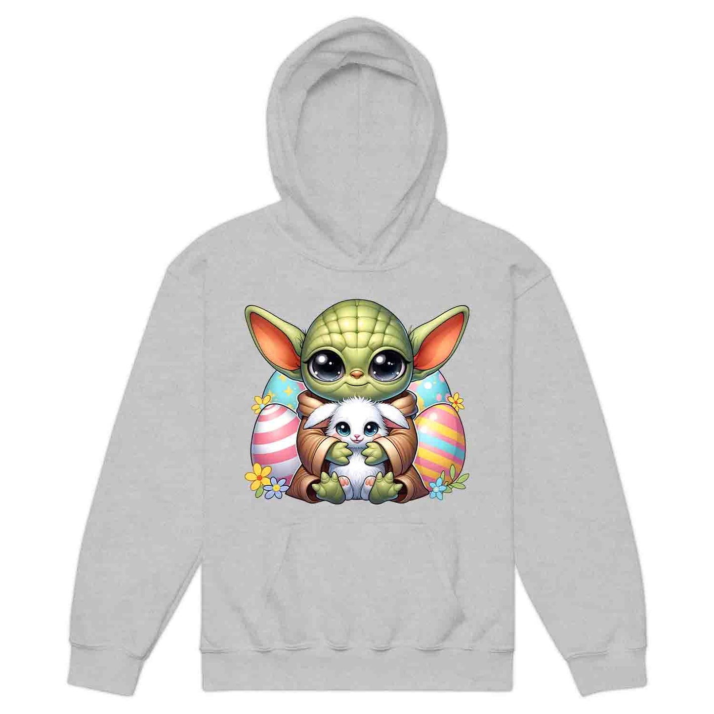 Baby Yoda Easter Kids T-Shirt | Grogu & Bunny Kids Jumper | Star Wars Pastel Eggs & Flowers Hoodie | PRODUCT CODE: BJKEWRUXCVY