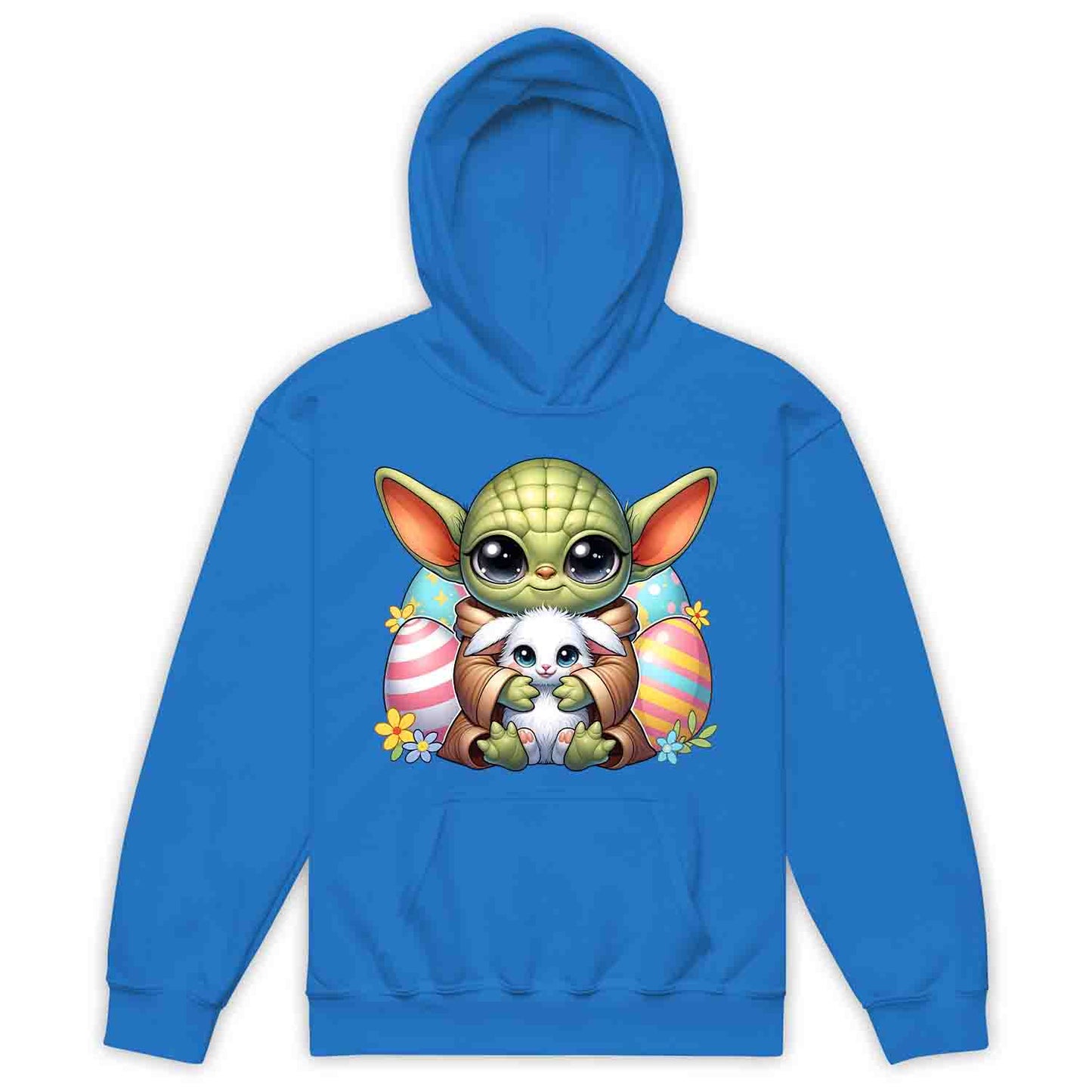 Baby Yoda Easter Kids T-Shirt | Grogu & Bunny Kids Jumper | Star Wars Pastel Eggs & Flowers Hoodie | PRODUCT CODE: BJKEWRUXCVY