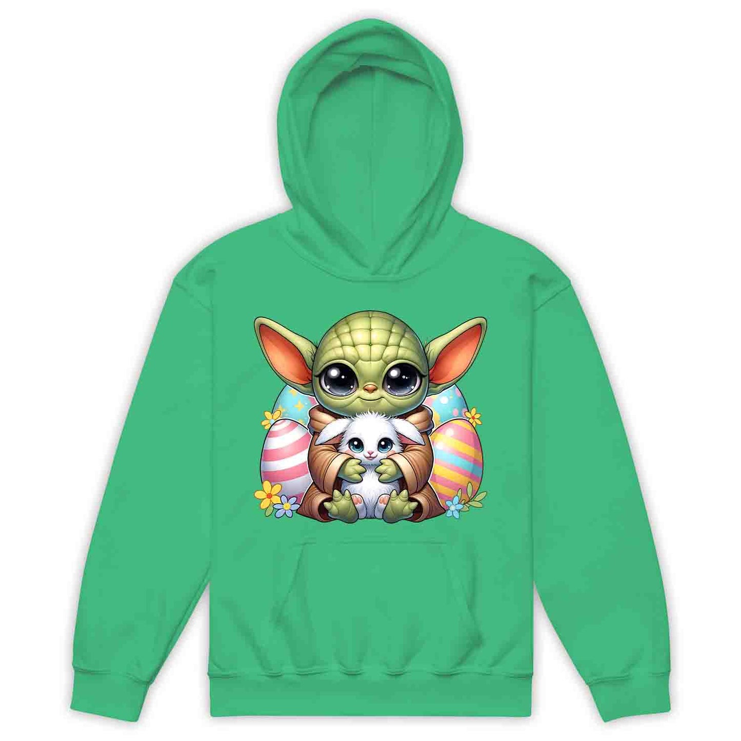 Baby Yoda Easter Kids T-Shirt | Grogu & Bunny Kids Jumper | Star Wars Pastel Eggs & Flowers Hoodie | PRODUCT CODE: BJKEWRUXCVY