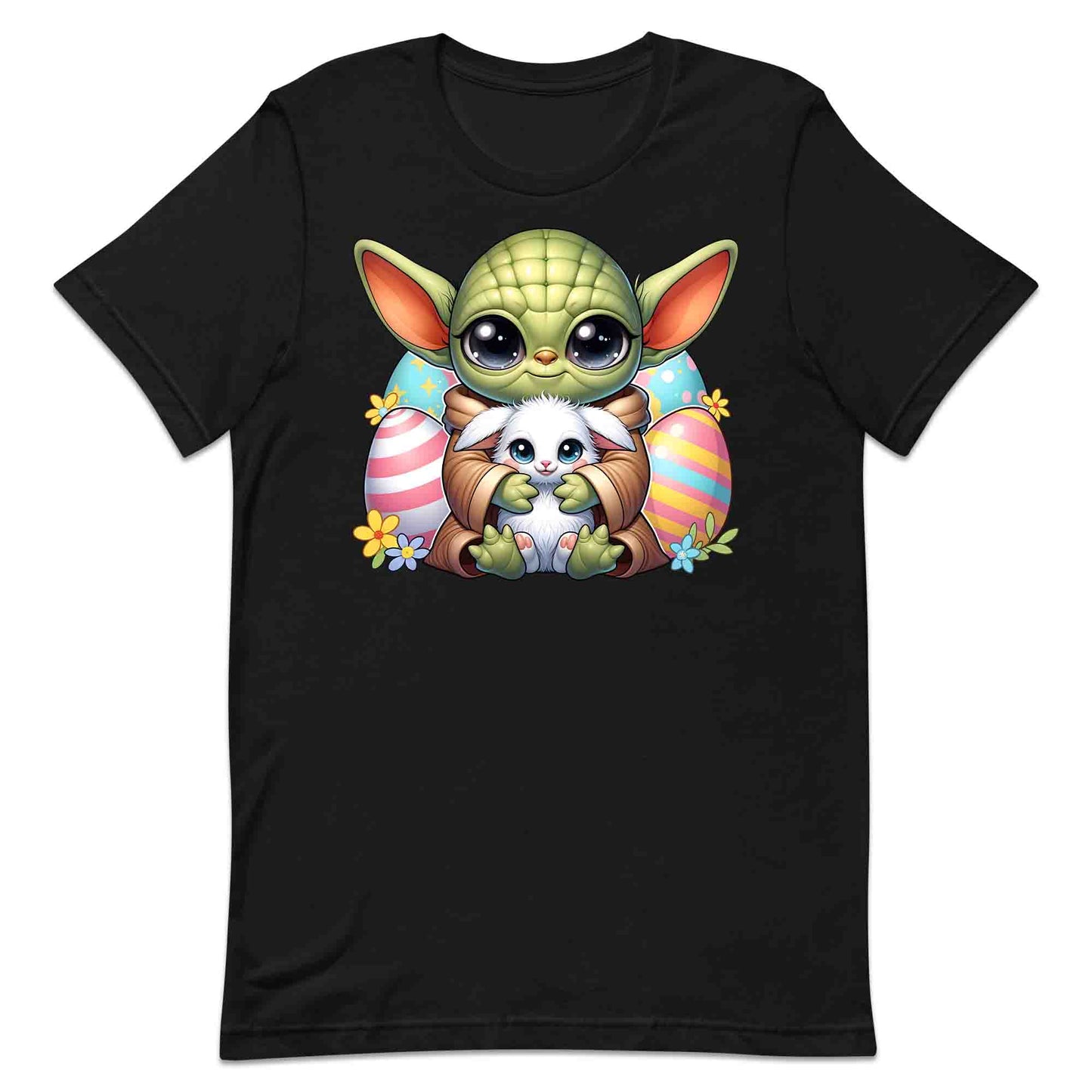 Baby Yoda Easter T-Shirt | Grogu & Bunny Jumper | Star Wars Pastel Eggs & Flowers Hoodie | PRODUCT CODE: BJKEWRUXCVY