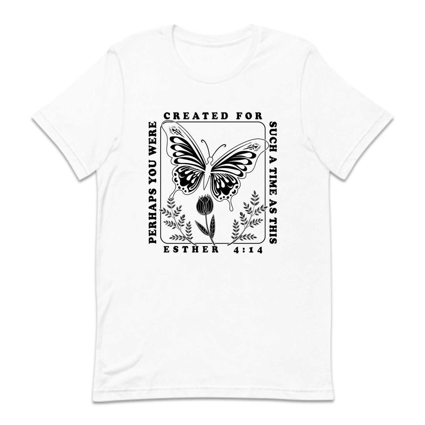 Esther 4:14 Bible Verse Cute Flower | PRODUCT CODE: BLBVSRETRF