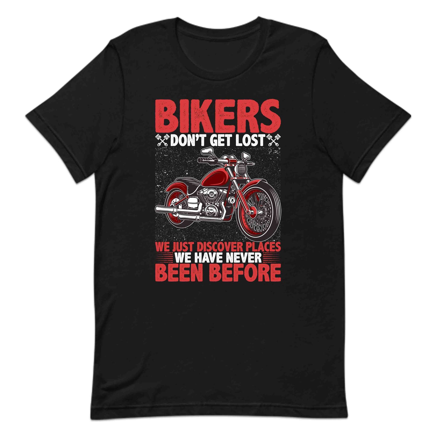 Bikers Don’t Get Lost Motorcycle Enthusiasts | PRODUCT CODE: BKDNGTELOSMR