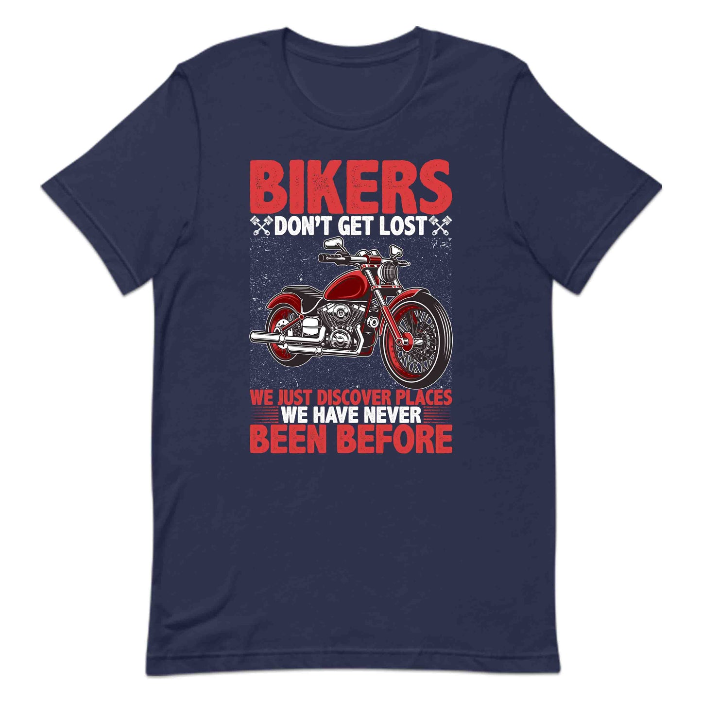 Bikers Don’t Get Lost Motorcycle Enthusiasts | PRODUCT CODE: BKDNGTELOSMR