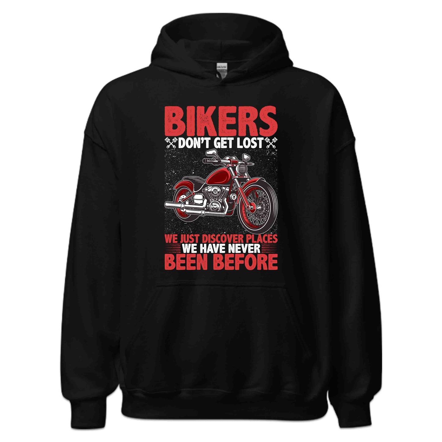 Bikers Don’t Get Lost Motorcycle Enthusiasts | PRODUCT CODE: BKDNGTELOSMR