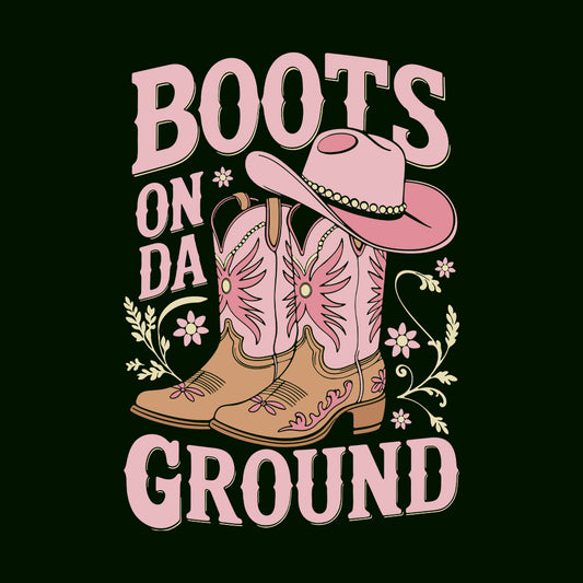 Boots On Da Ground T-Shirt, Southern Cowgirl Sweatshirt & Hoodie | PRODUCT CODE: BKJBWKJEQ