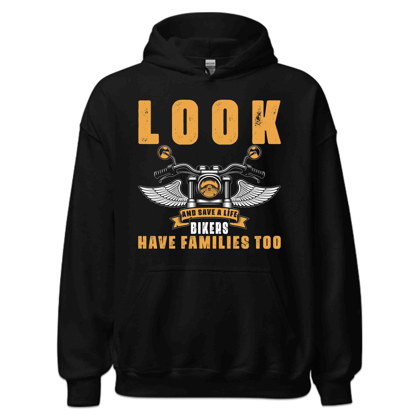 Look Bikers Have Families Too Biker Safety Awareness | PRODUCT CODE: BKRESFTYAWRNSM