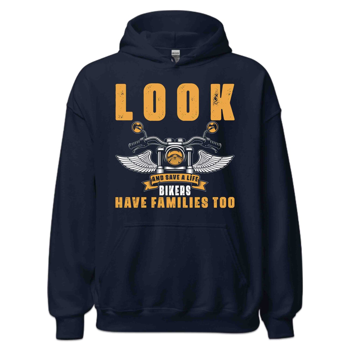 Look Bikers Have Families Too Biker Safety Awareness | PRODUCT CODE: BKRESFTYAWRNSM