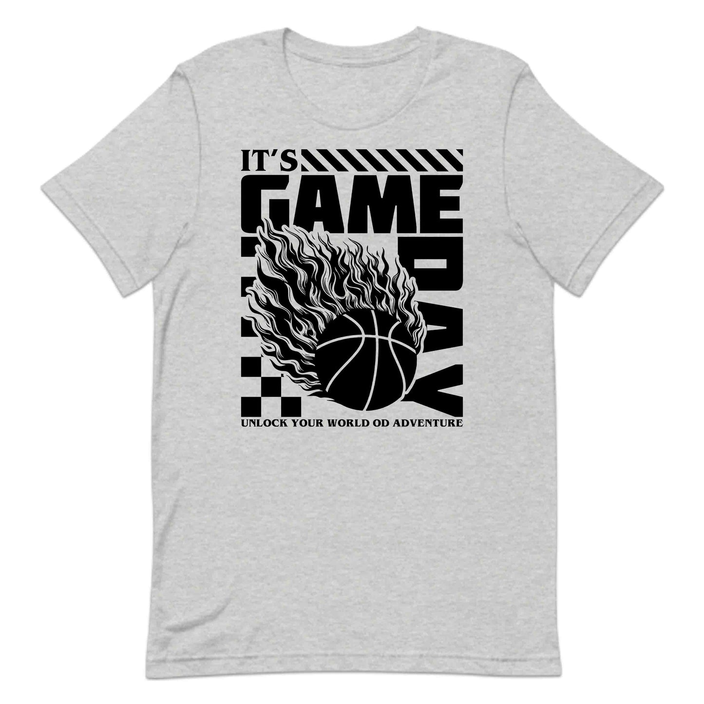 Basketball Game Day Flaming Basketball Epic Sports | PRODUCT CODE: BKSTGMEFLMN