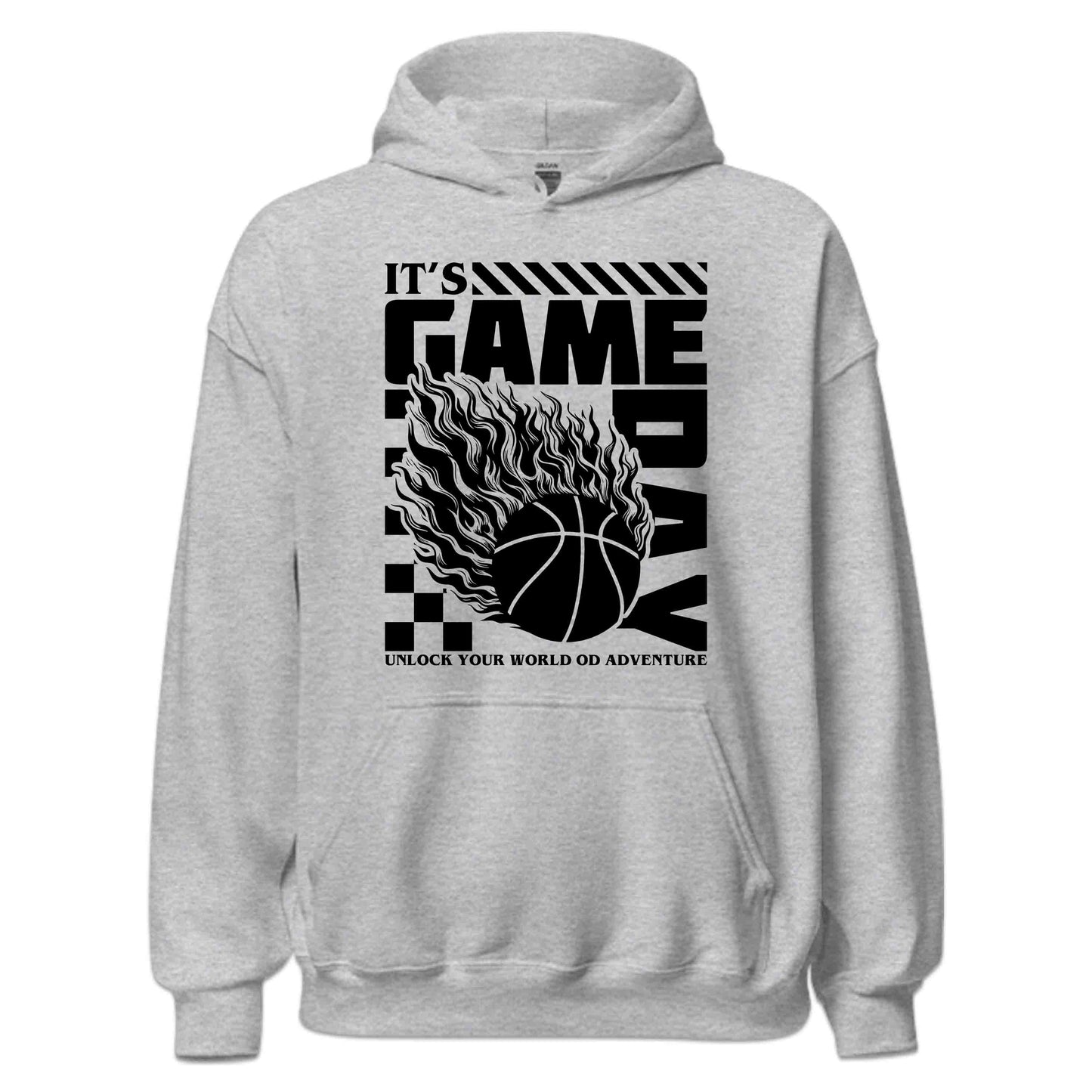 Basketball Game Day Flaming Basketball Epic Sports | PRODUCT CODE: BKSTGMEFLMN
