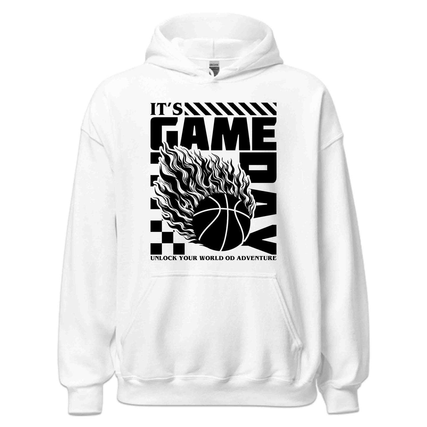 Basketball Game Day Flaming Basketball Epic Sports | PRODUCT CODE: BKSTGMEFLMN