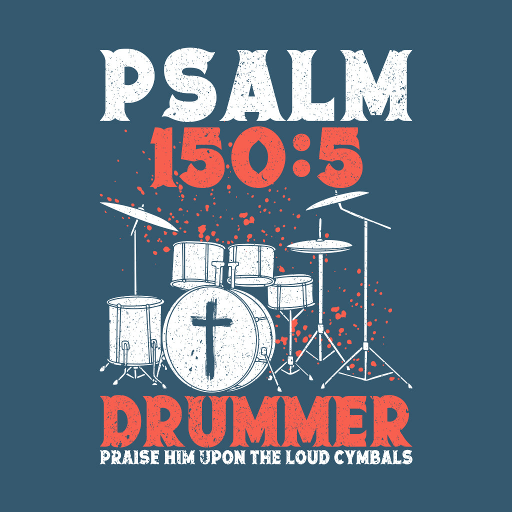 Psalm 150:5 Bible Verse Christian Drumming | PRODUCT CODE: BLBVSTLDR
