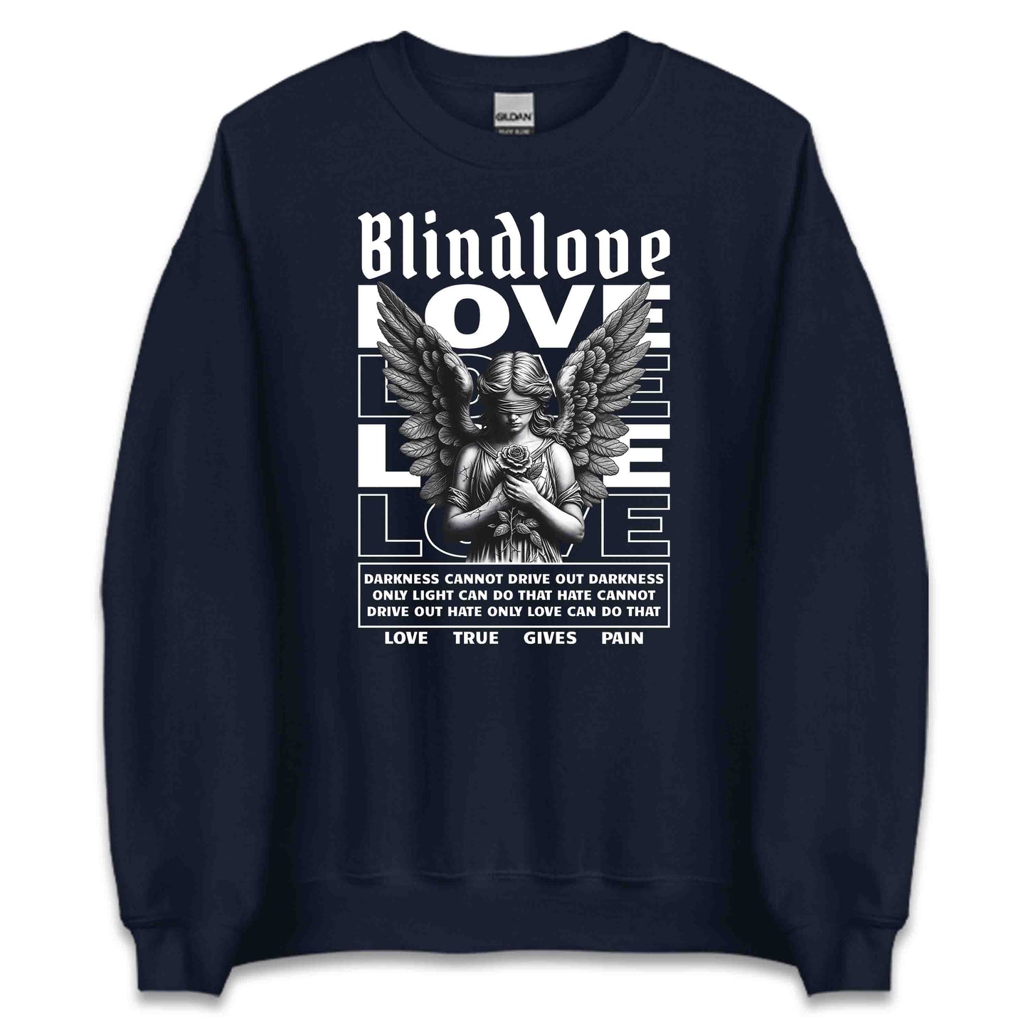 Blind Love Angel Winged Angel with Rose Romantic & Thoughtful Souls | PRODUCT CODE: BLDNVEANGWLR