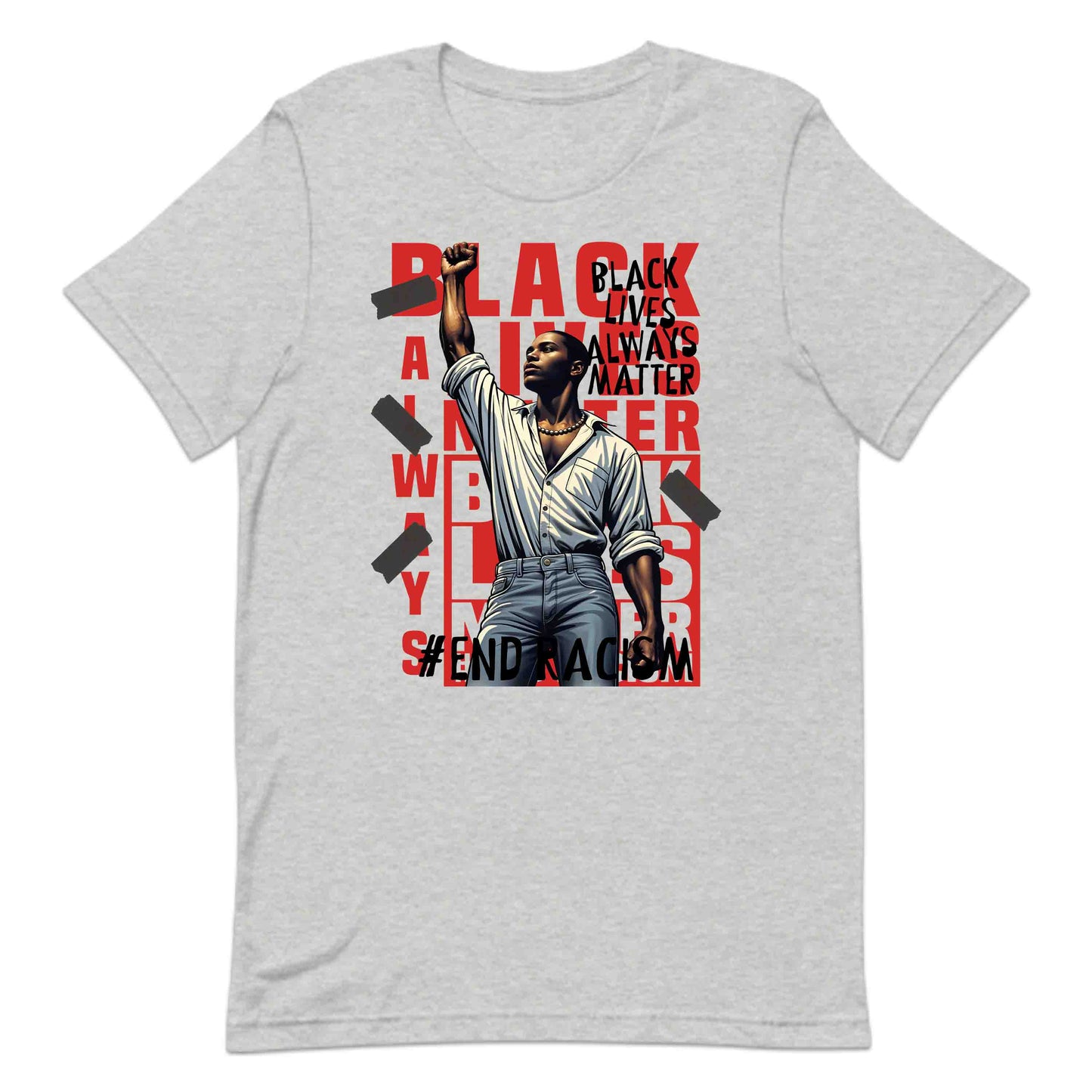 Black Lives Matter Stand Against Racism Black History Month | PRODUCT CODE: BLKVSMTREBIWG