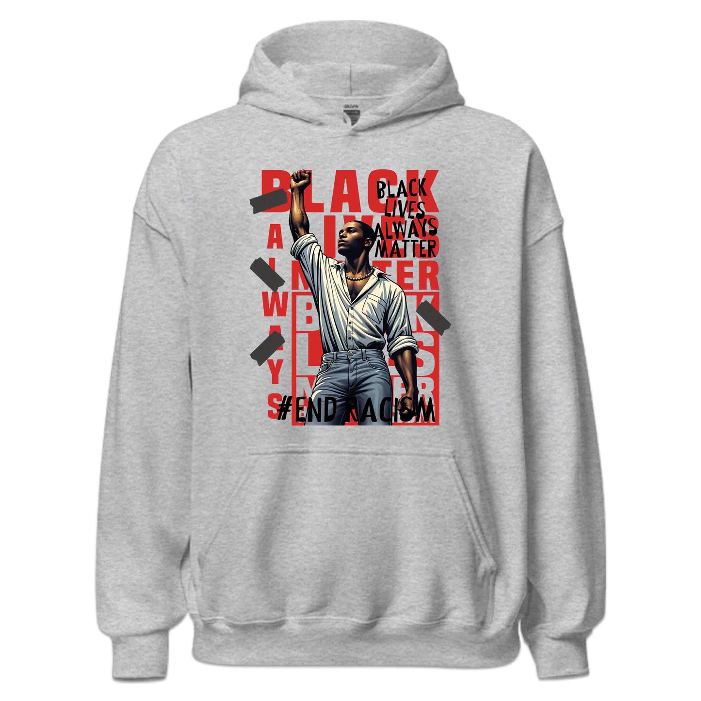 Black Lives Matter Stand Against Racism Black History Month | PRODUCT CODE: BLKVSMTREBIWG