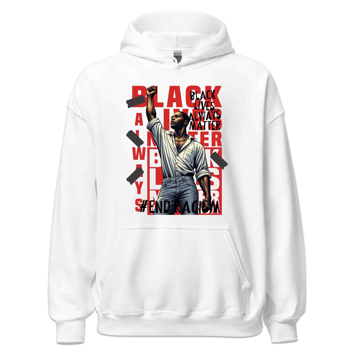 Black Lives Matter Stand Against Racism Black History Month | PRODUCT CODE: BLKVSMTREBIWG