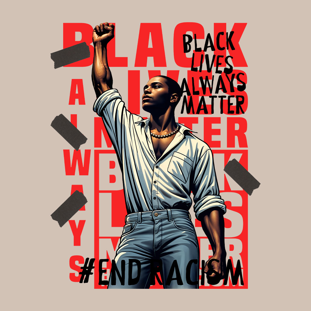 Black Lives Matter Stand Against Racism Black History Month | PRODUCT CODE: BLKVSMTREBIWG