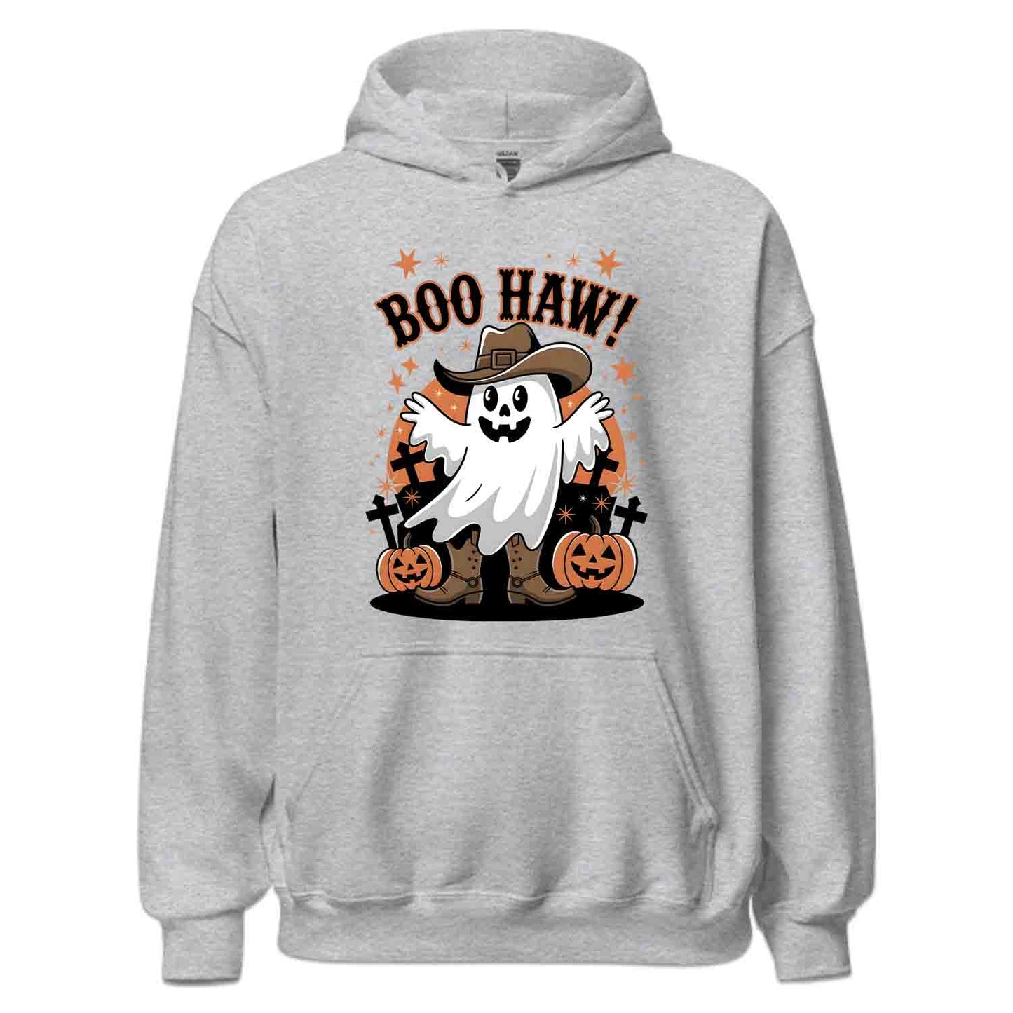 Boo Haw Cowboy Ghost T-Shirt, Western Spooky Sweatshirt, Rodeo Halloween Hoodie | PRODUCT CODE: BQWEIHJOGP