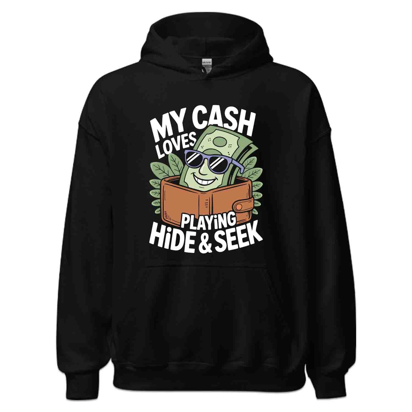 Broke Humor T-Shirt, Hide and Seek Cash Sweatshirt, Money Struggle Hoodie | PRODUCT CODE: BRETGHFSD