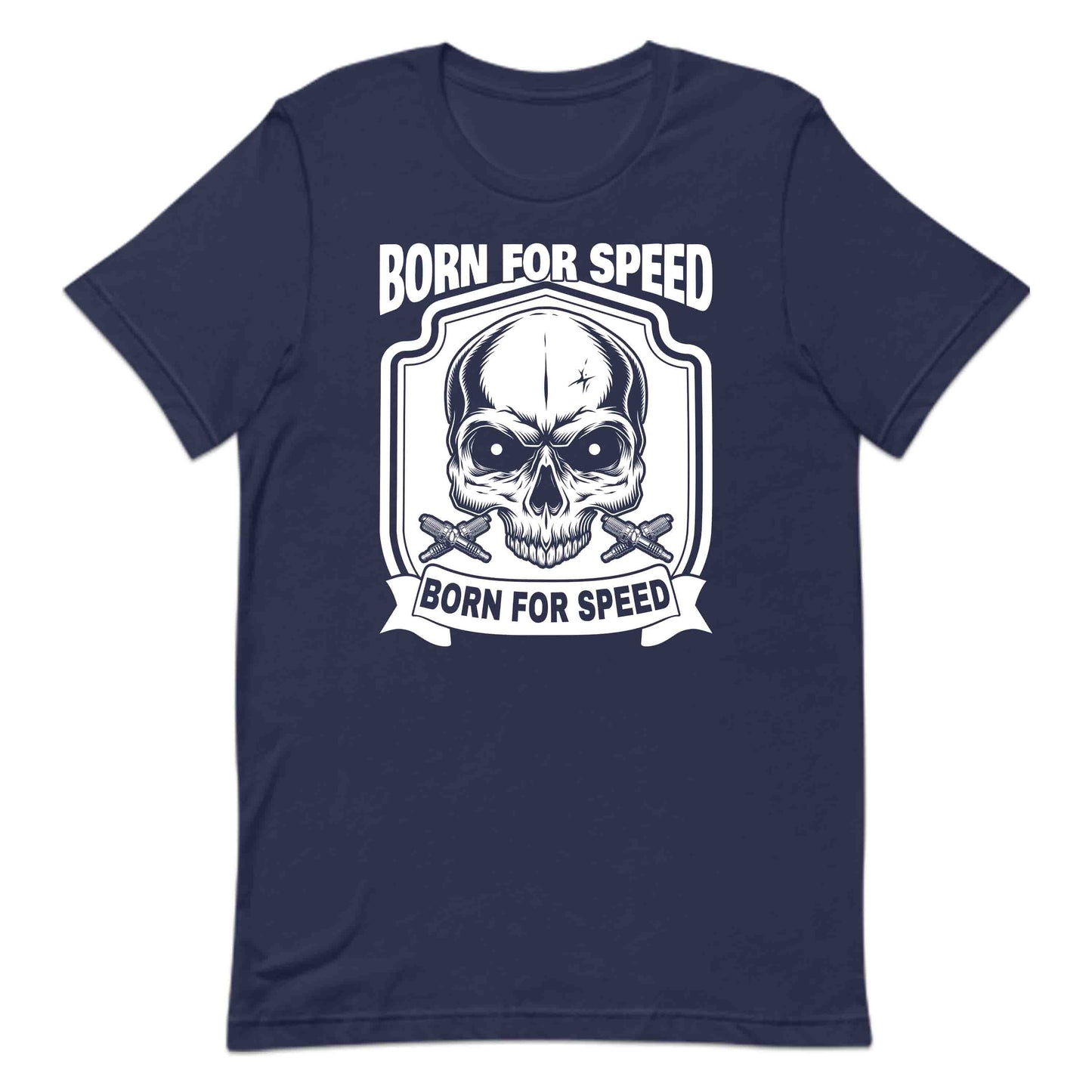 Born for Speed Skull Edgy Skull Biker | PRODUCT CODE: BRMFOSPDEGYL