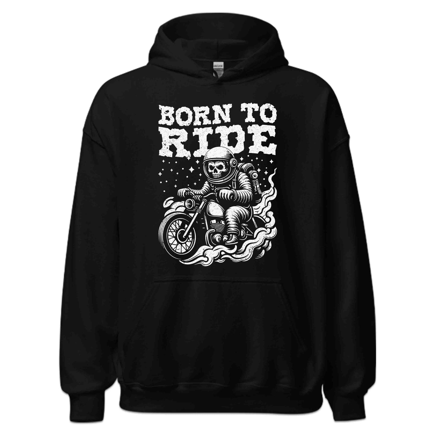Born to Ride Skull Astronaut Retro Cosmic Biker | PRODUCT CODE: BRNDESKLAYTNA