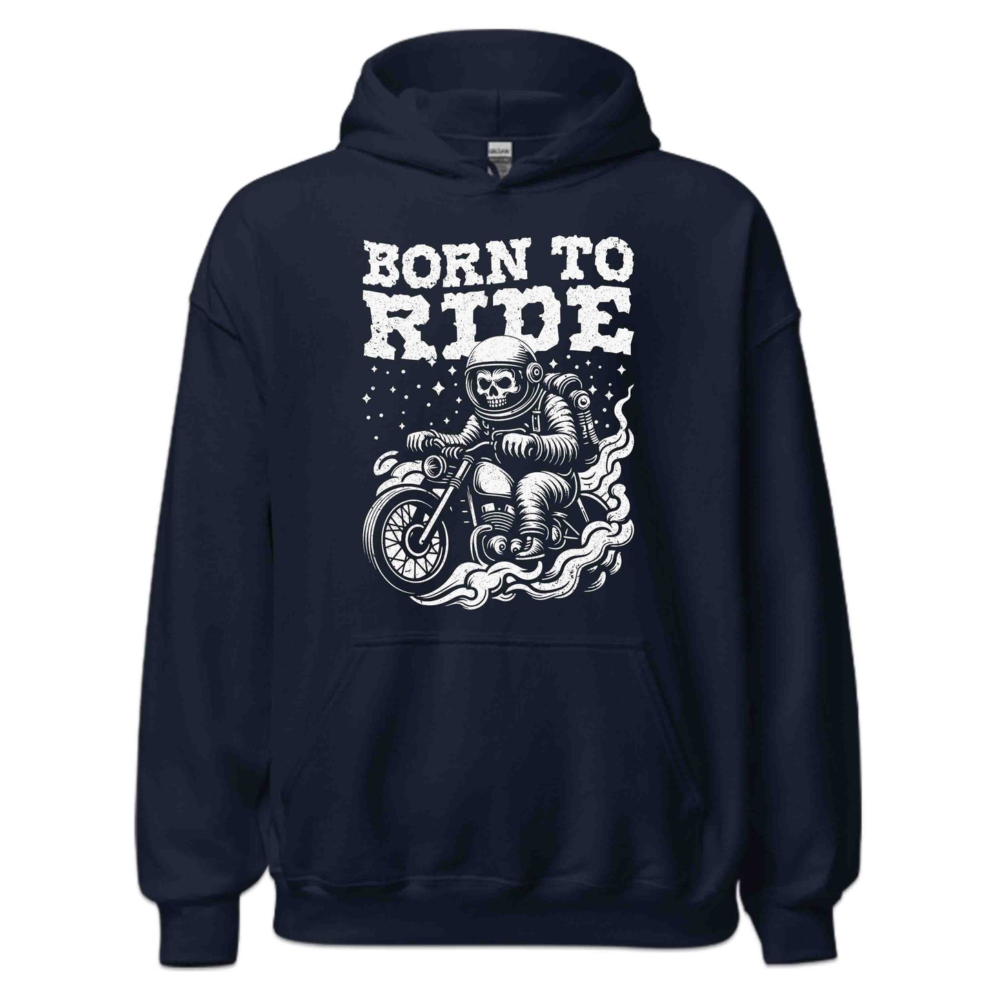 Born to Ride Skull Astronaut Retro Cosmic Biker | PRODUCT CODE: BRNDESKLAYTNA