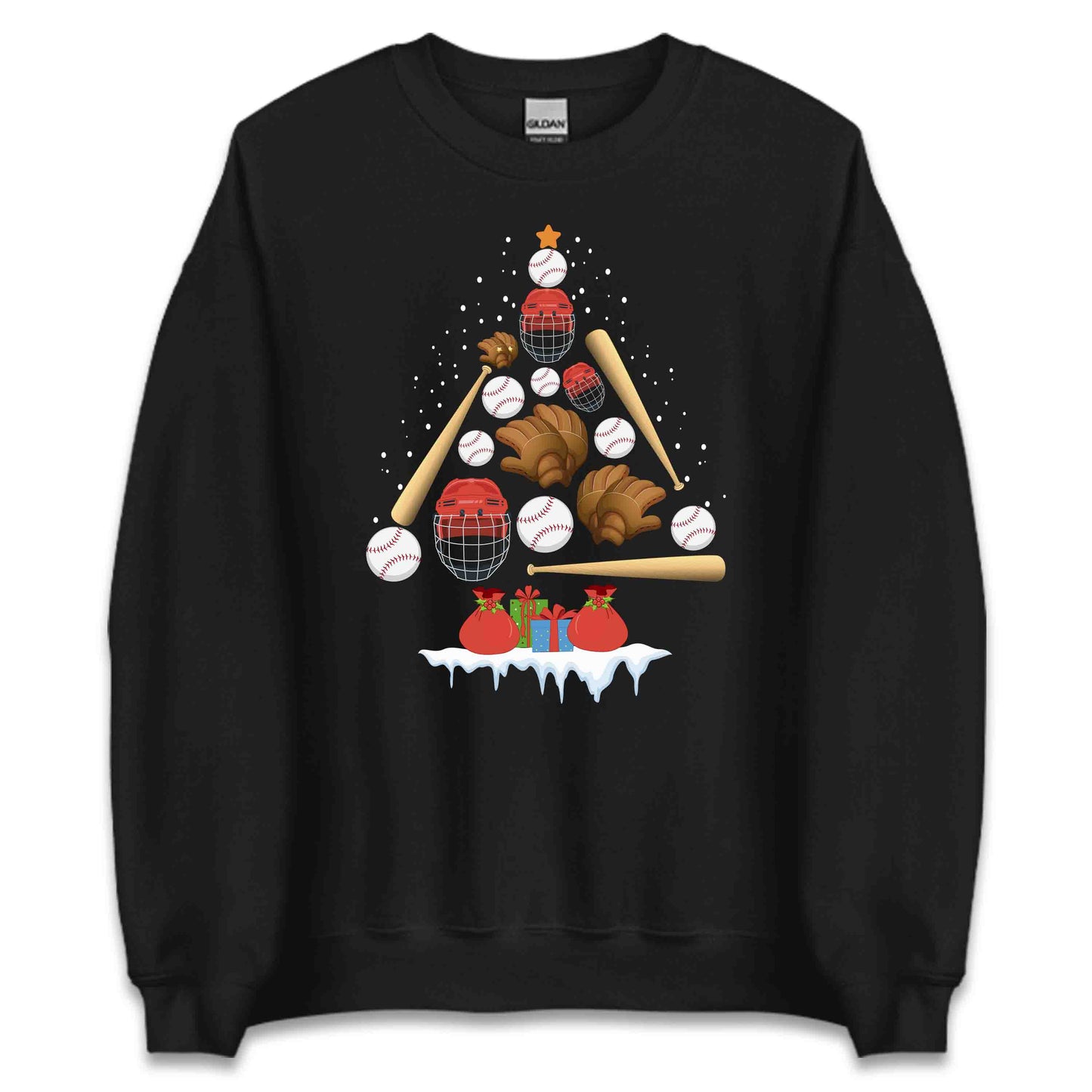 Baseball Christmas Tree Xmas Sports Holiday | PRODUCT CODE: BSLCHRMSPXMW