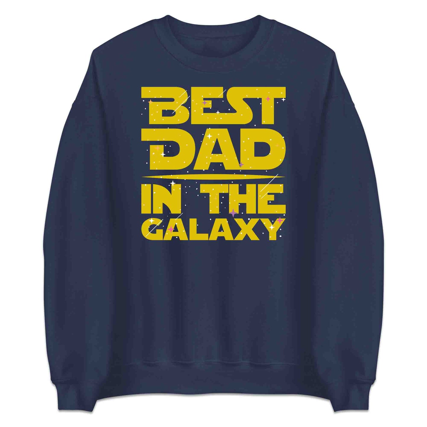 Best Dad in the Galaxy T-Shirt, Jumper & Hoodie – Star Wars-Inspired Sci-Fi Father’s Day Gift for Geeky Dads | PRODUCT CODE: BTSHDGXL