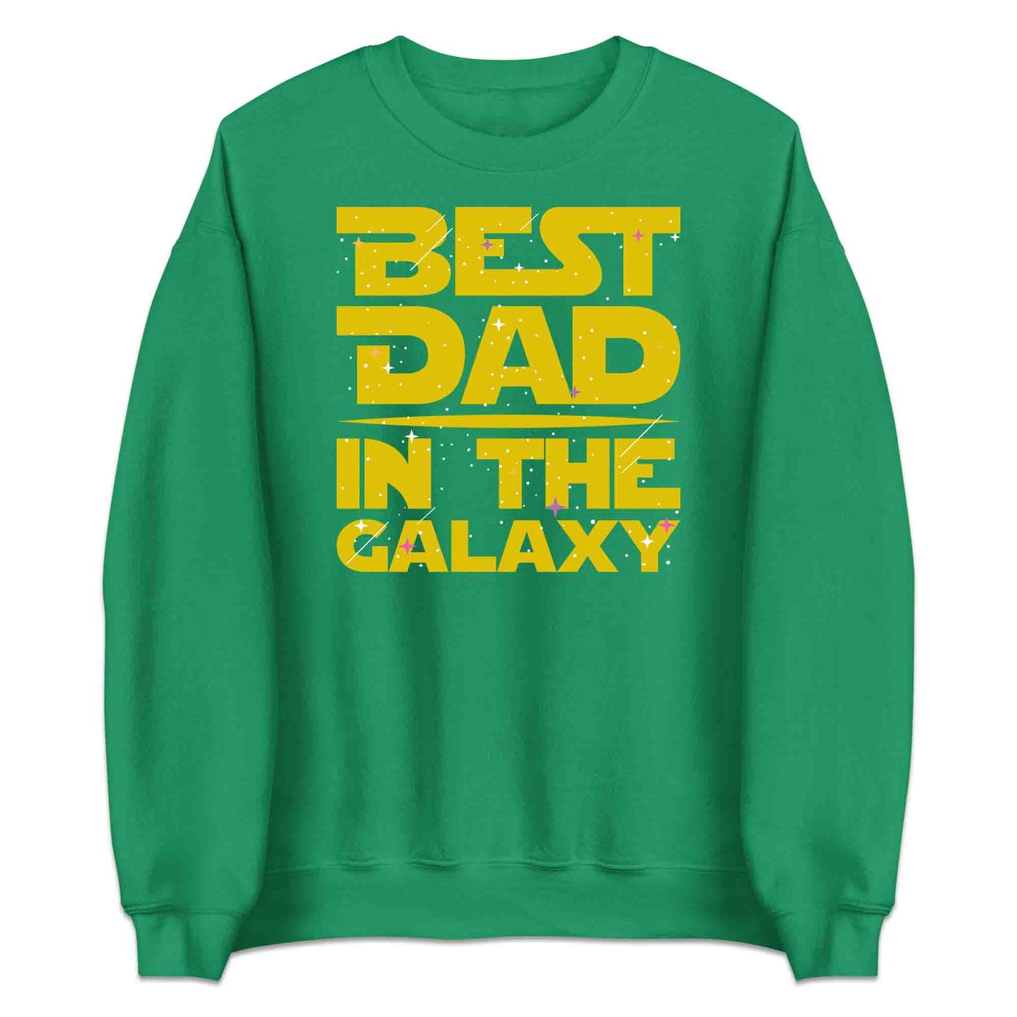 Best Dad in the Galaxy T-Shirt, Jumper & Hoodie – Star Wars-Inspired Sci-Fi Father’s Day Gift for Geeky Dads | PRODUCT CODE: BTSHDGXL