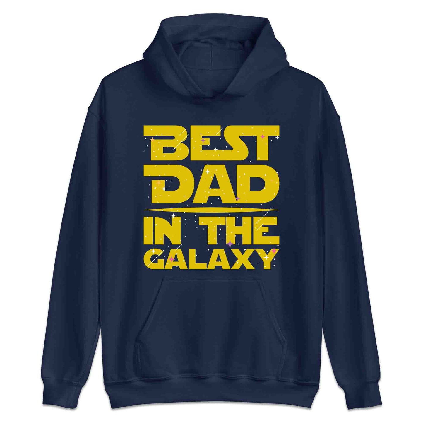 Best Dad in the Galaxy T-Shirt, Jumper & Hoodie – Star Wars-Inspired Sci-Fi Father’s Day Gift for Geeky Dads | PRODUCT CODE: BTSHDGXL