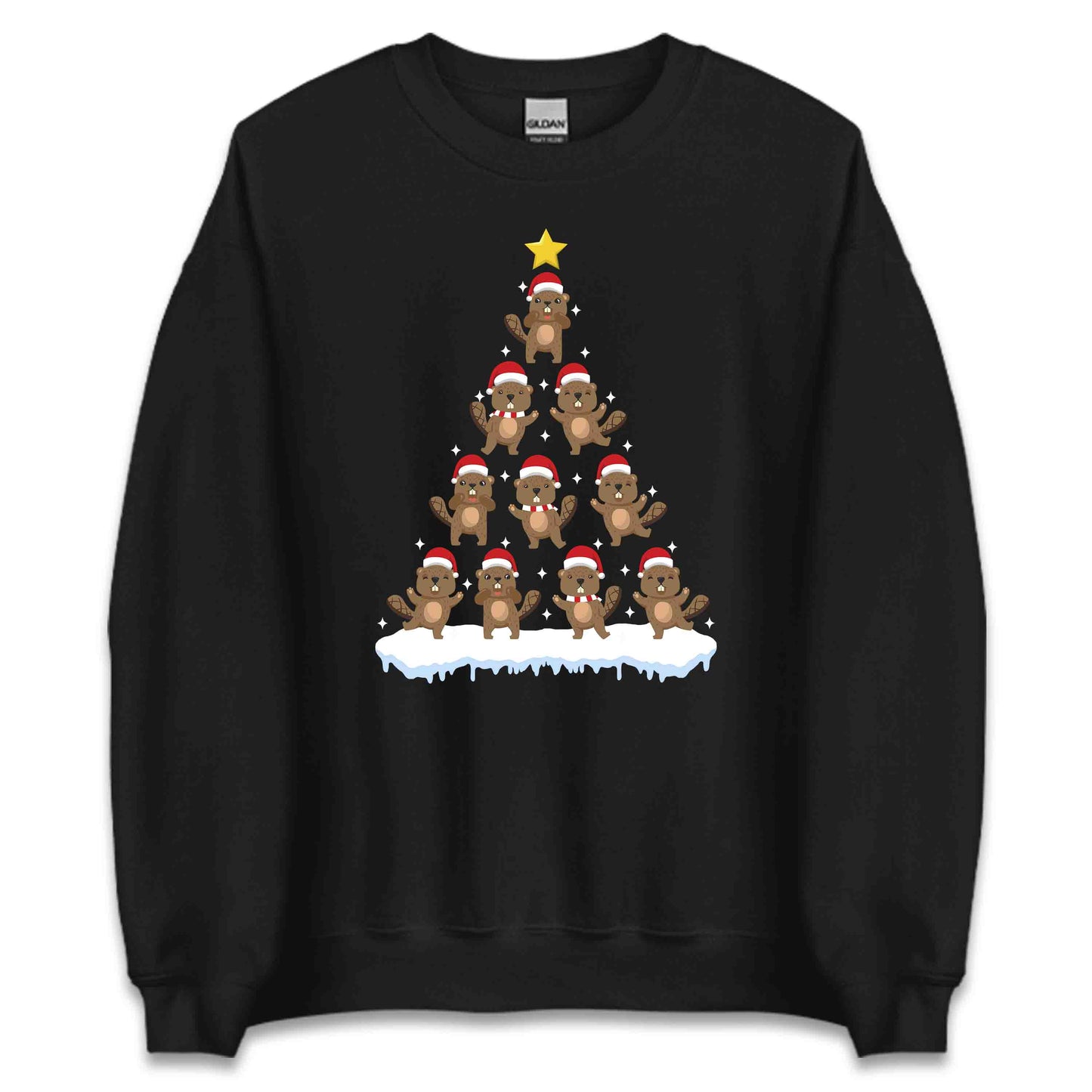 Beaver Christmas Tree Xmas Animal Adorable Forest Creature | PRODUCT CODE: BVRECHMTEANX