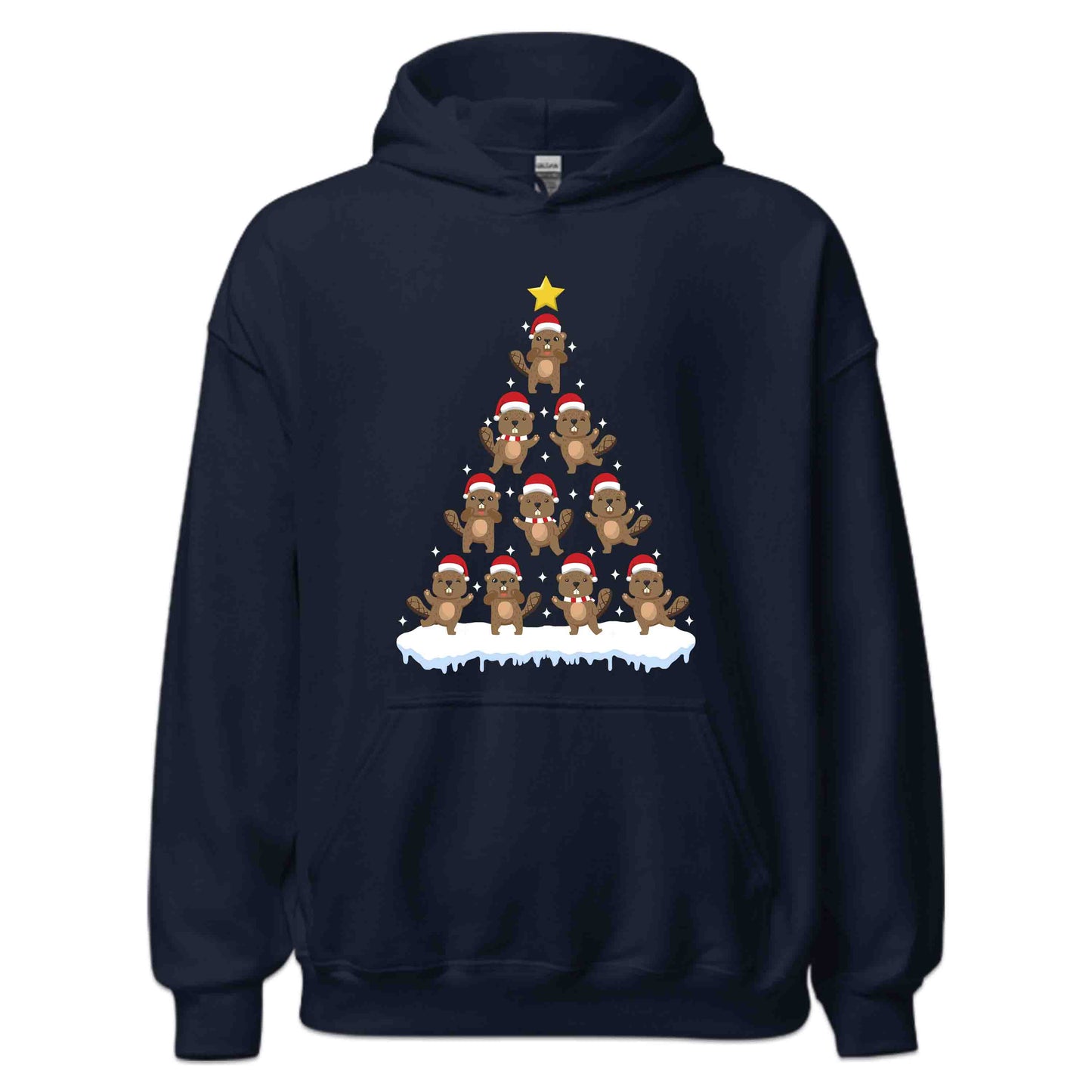 Beaver Christmas Tree Xmas Animal Adorable Forest Creature | PRODUCT CODE: BVRECHMTEANX
