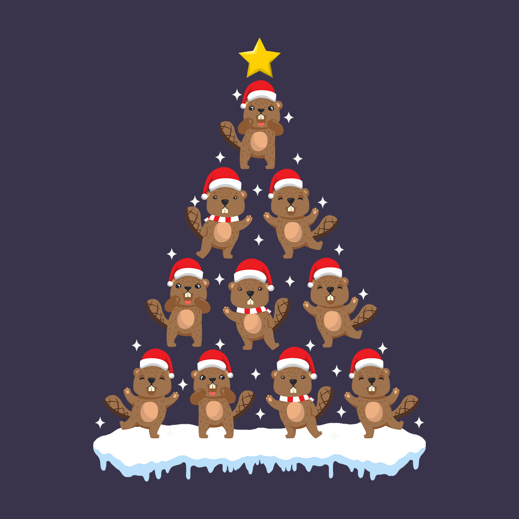 Beaver Christmas Tree Xmas Animal Adorable Forest Creature | PRODUCT CODE: BVRECHMTEANX