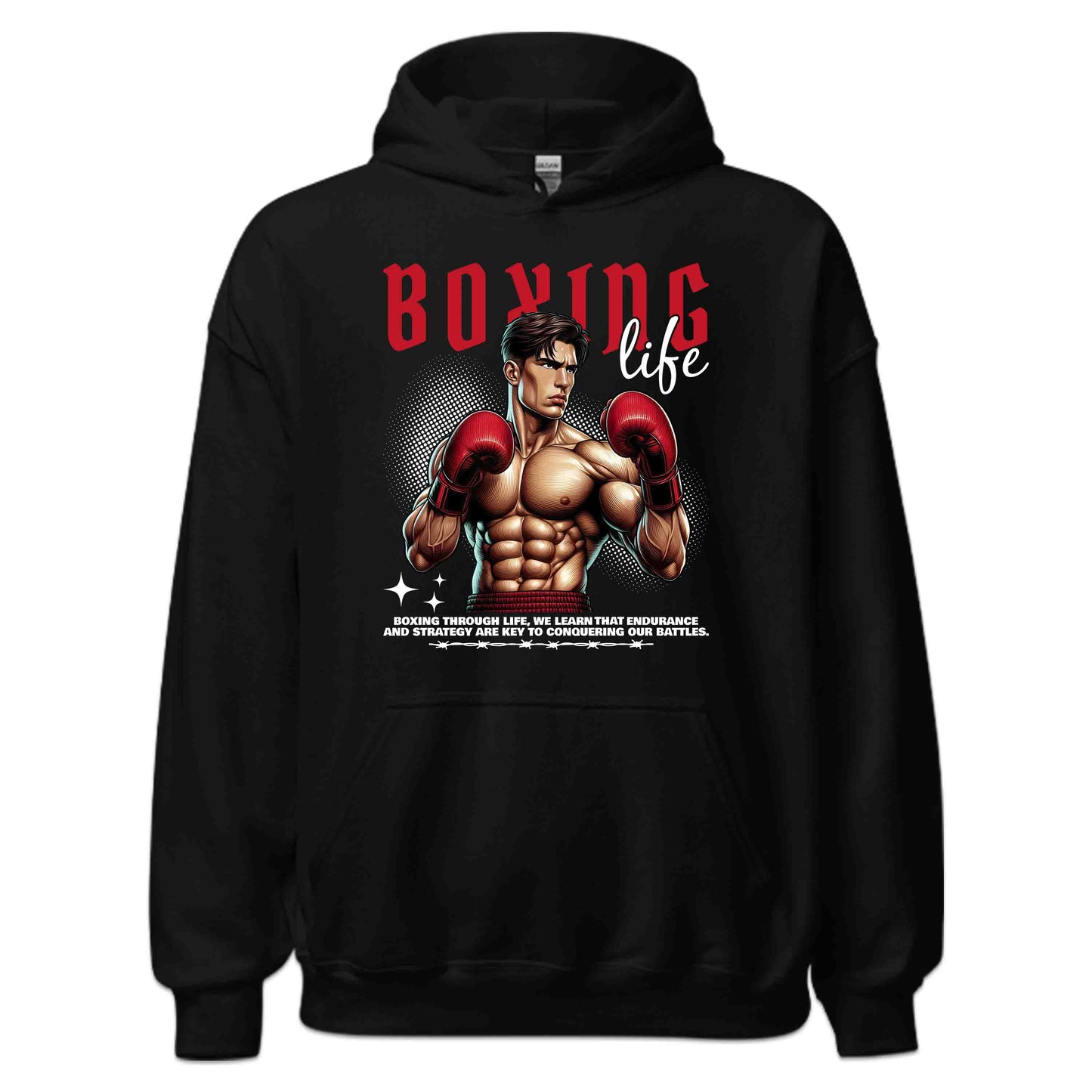 Boxing Life Inspirational Vintage Boxing Champion | PRODUCT CODE: BXNGLFENSPV