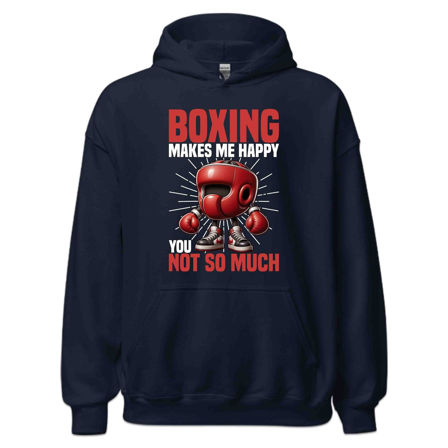 Happy Boxer Helmet Character Boxing Makes Me Happy | PRODUCT CODE: BXNGMKEHPYLMT