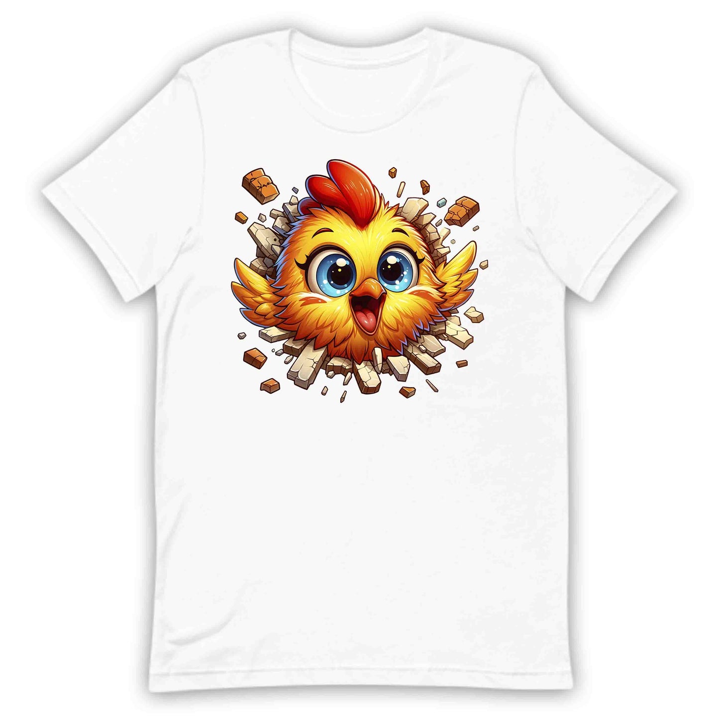 Baby Chick Breaking Through Wall 3D Realistic Chicken Lover | PRODUCT CODE: BYACHKNLVWR