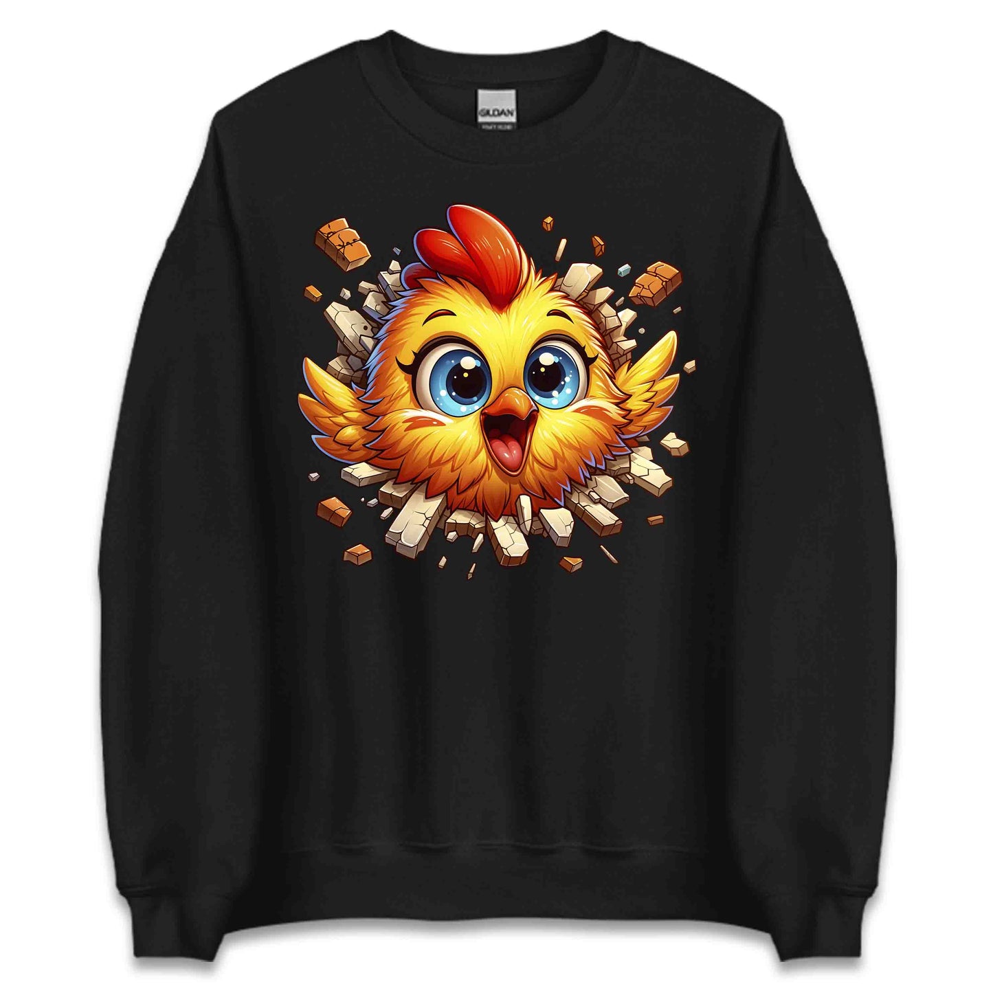 Baby Chick Breaking Through Wall 3D Realistic Chicken Lover | PRODUCT CODE: BYACHKNLVWR