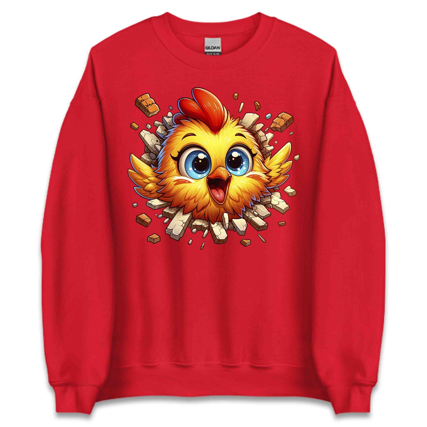 Baby Chick Breaking Through Wall 3D Realistic Chicken Lover | PRODUCT CODE: BYACHKNLVWR
