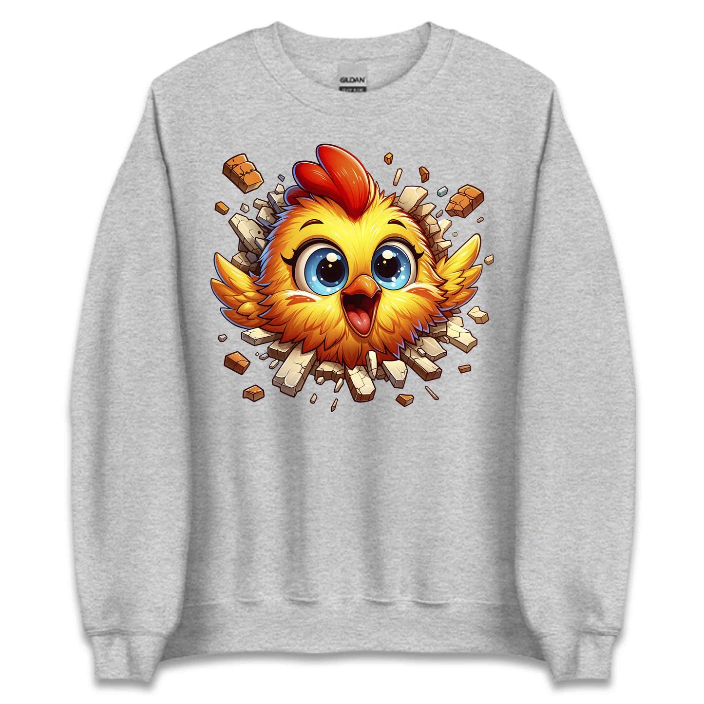 Baby Chick Breaking Through Wall 3D Realistic Chicken Lover | PRODUCT CODE: BYACHKNLVWR