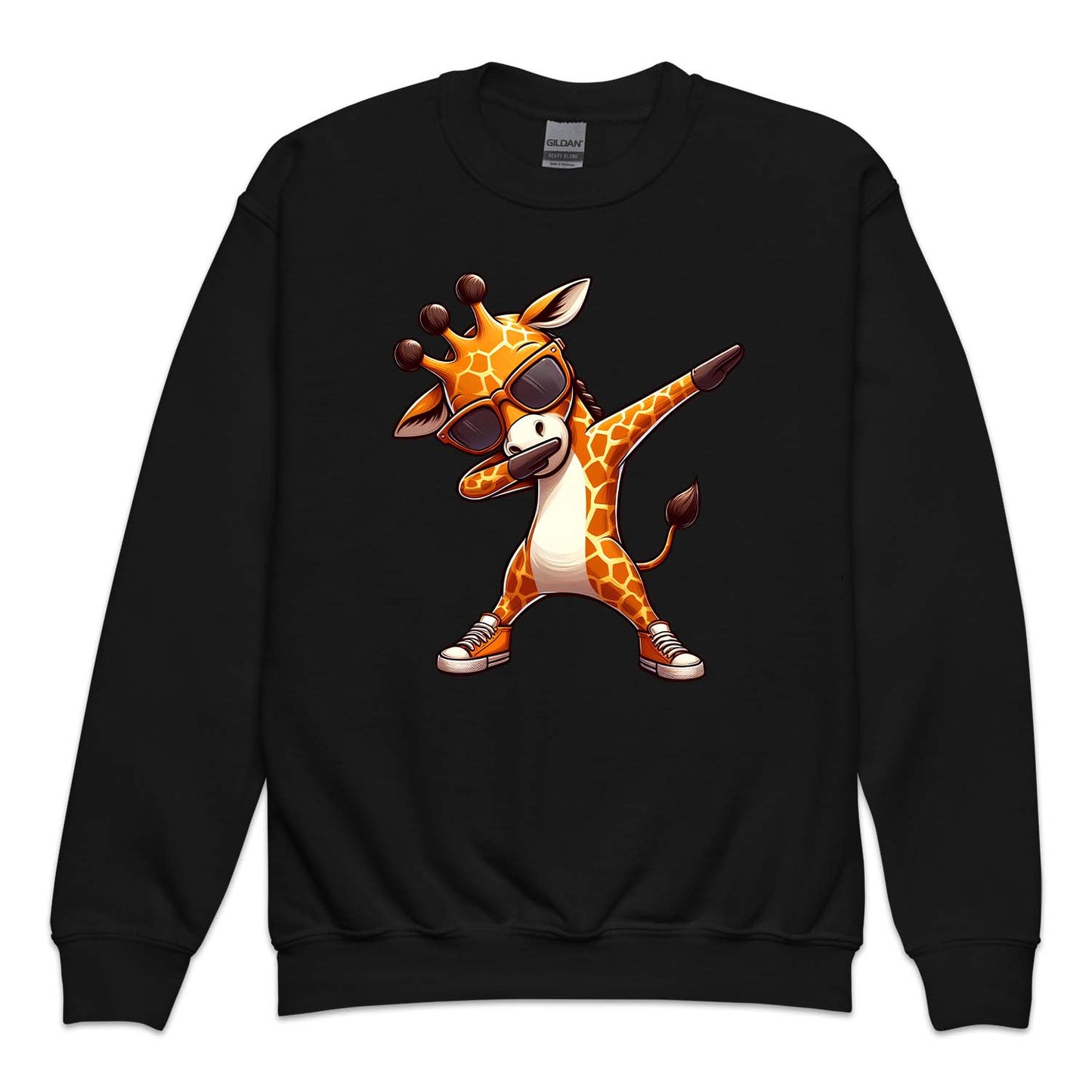 Giraffe Dabbing Safari Dance Fun Wildlife Animal | PRODUCT CODE: LMAGRFDAN