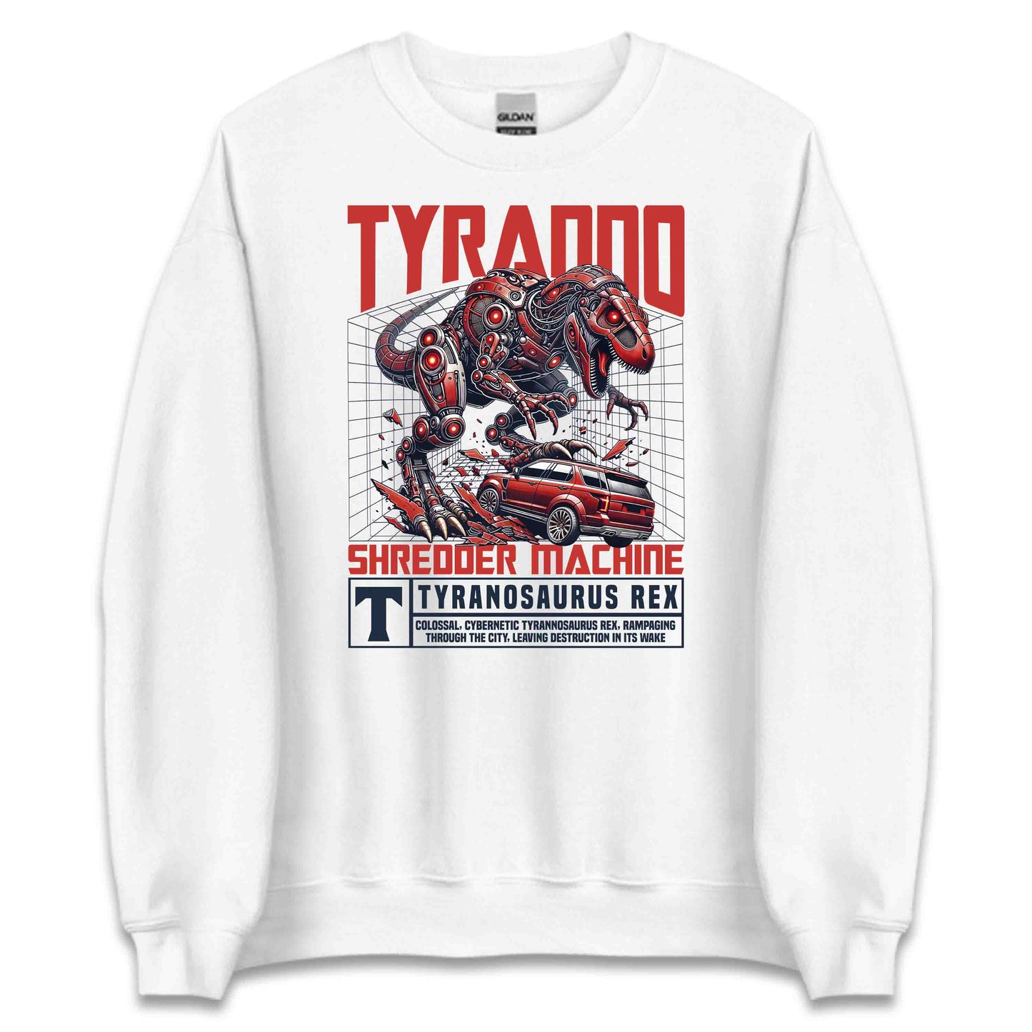 Cybernetic Tyrannosaurus Epic Shredder Machine Dinosaur Futuristic Robot T-Rex | PRODUCT CODE: CBYRTMCYEPSHD