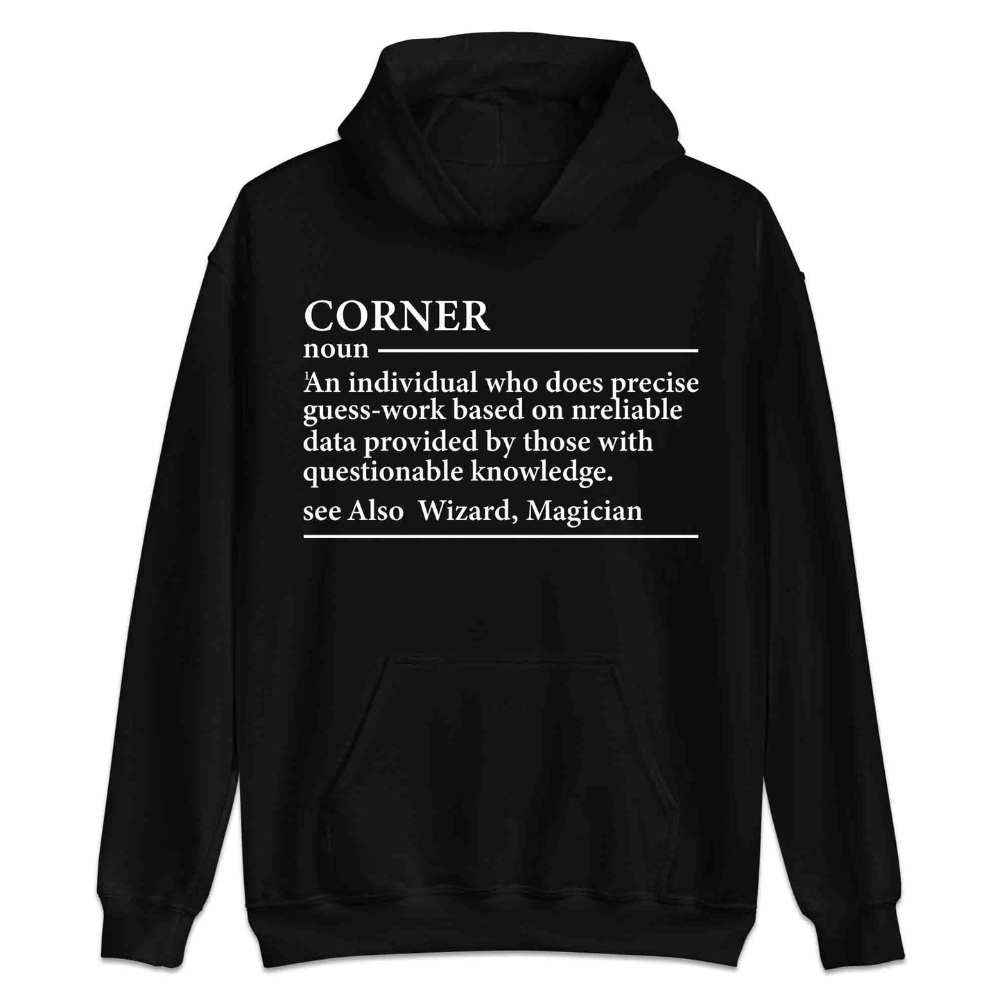 Coroner Definition T-Shirt, Sweatshirt & Hoodie – Dark Humor for Morticians, Medical Examiners & Funeral Workers | PRODUCT CODE: CDSAYERIF