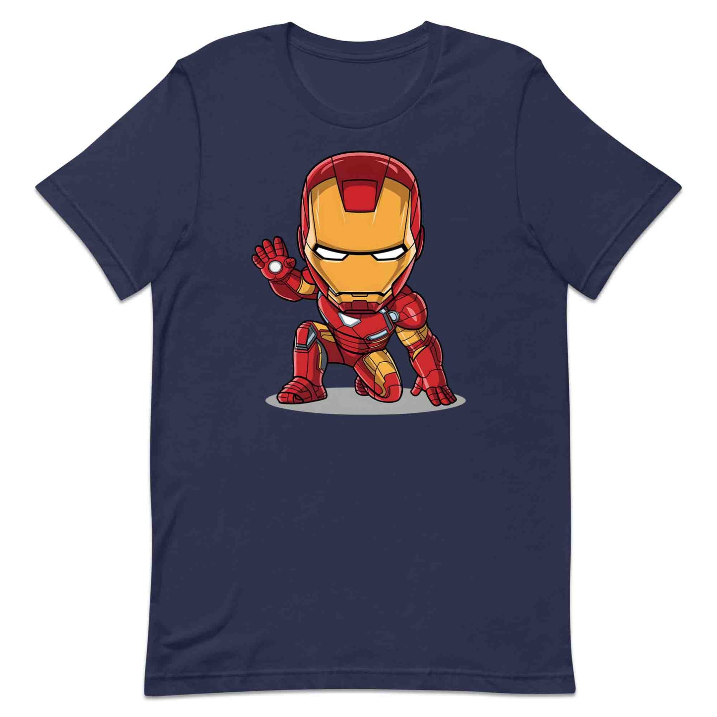 Chibi Iron Man T-Shirt | Marvel Avengers Comic Cartoon Hero Jumper | Tony Stark Armor Fan Hoodie | PRODUCT CODE: CHRBNAIRMNA