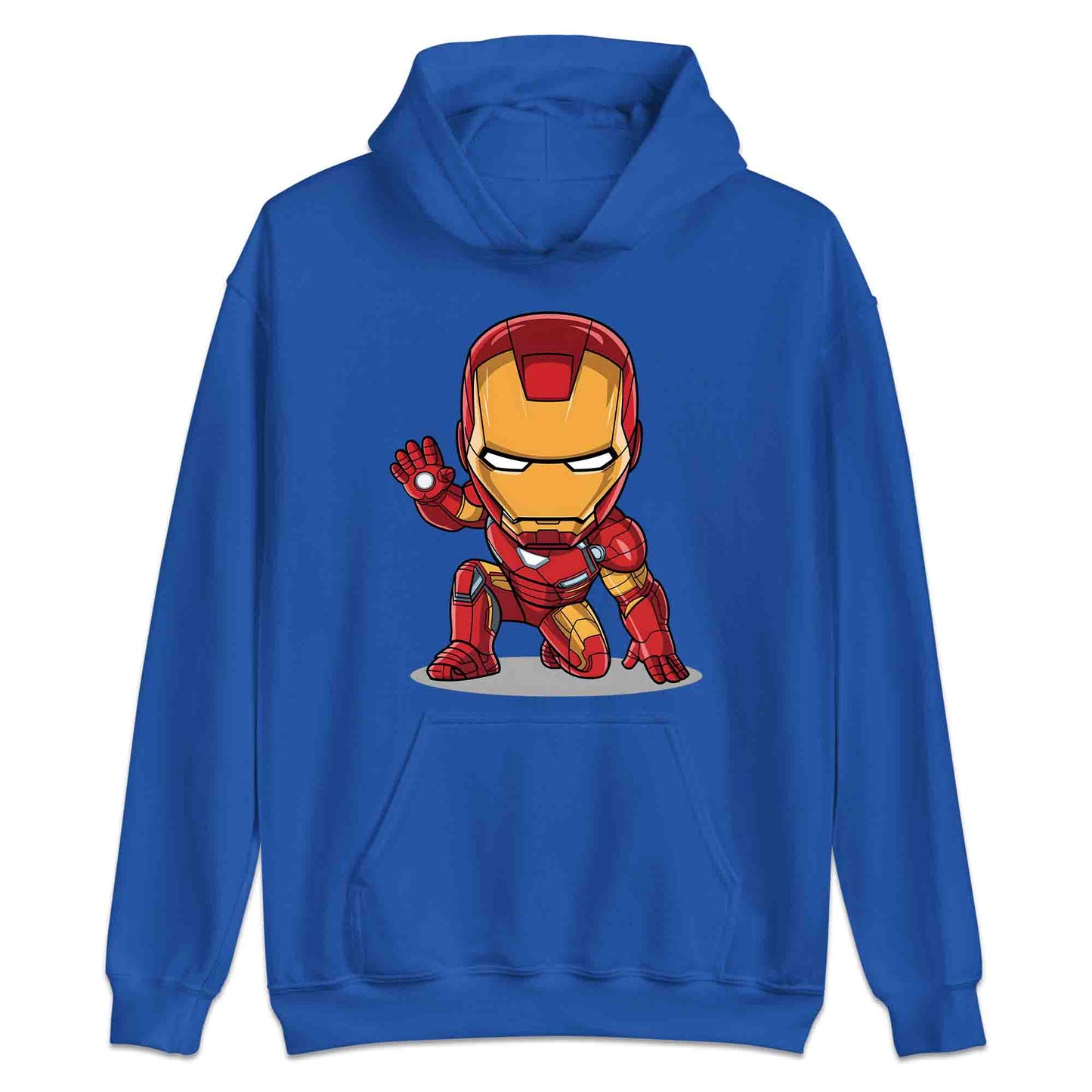 Chibi Iron Man T-Shirt | Marvel Avengers Comic Cartoon Hero Jumper | Tony Stark Armor Fan Hoodie | PRODUCT CODE: CHRBNAIRMNA