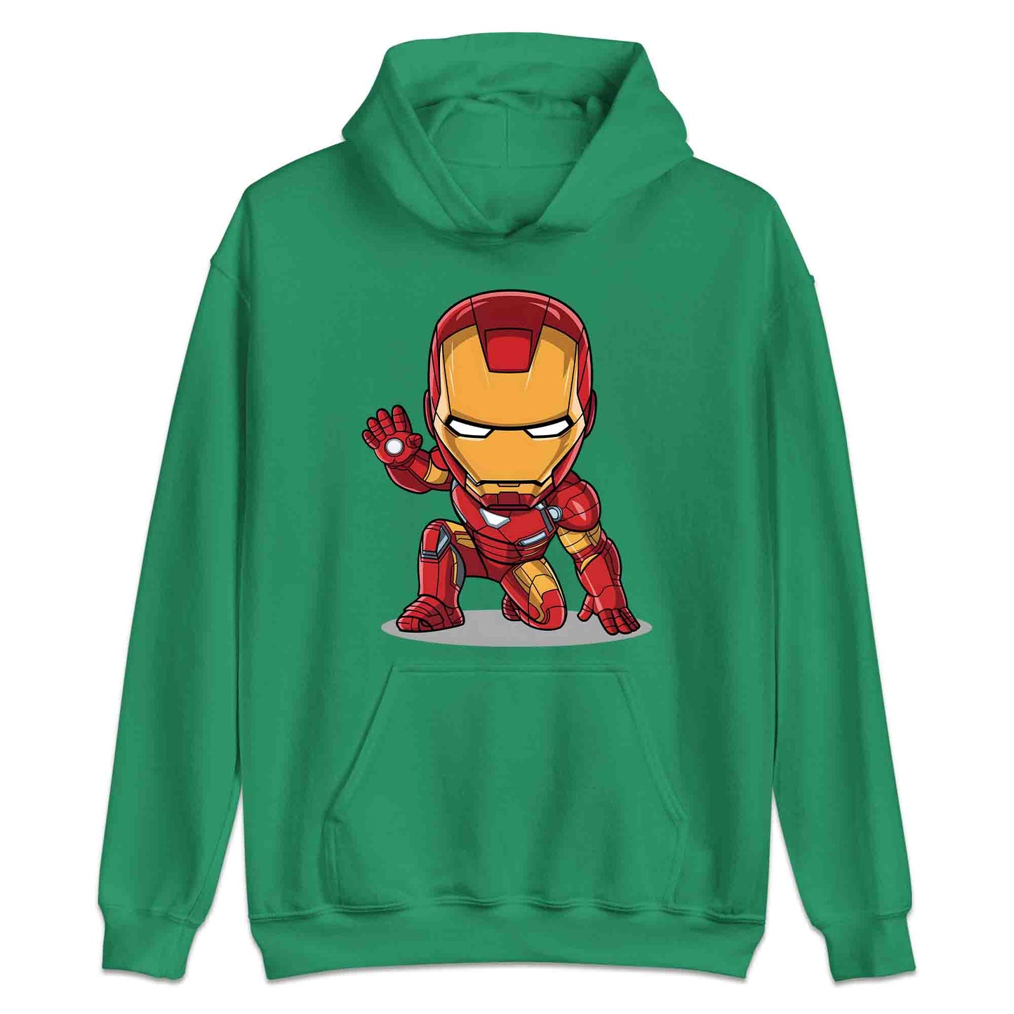 Chibi Iron Man T-Shirt | Marvel Avengers Comic Cartoon Hero Jumper | Tony Stark Armor Fan Hoodie | PRODUCT CODE: CHRBNAIRMNA