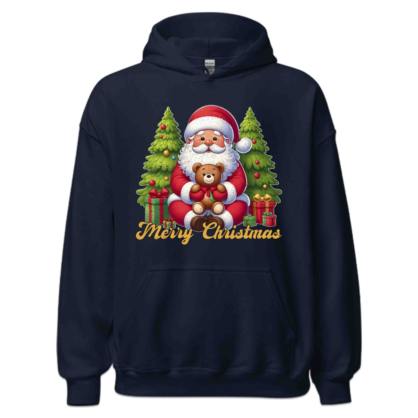 Christmas Santa With Teddy Bear Holiday Season Xmas | PRODUCT CODE: CHRTDYBRAHLY
