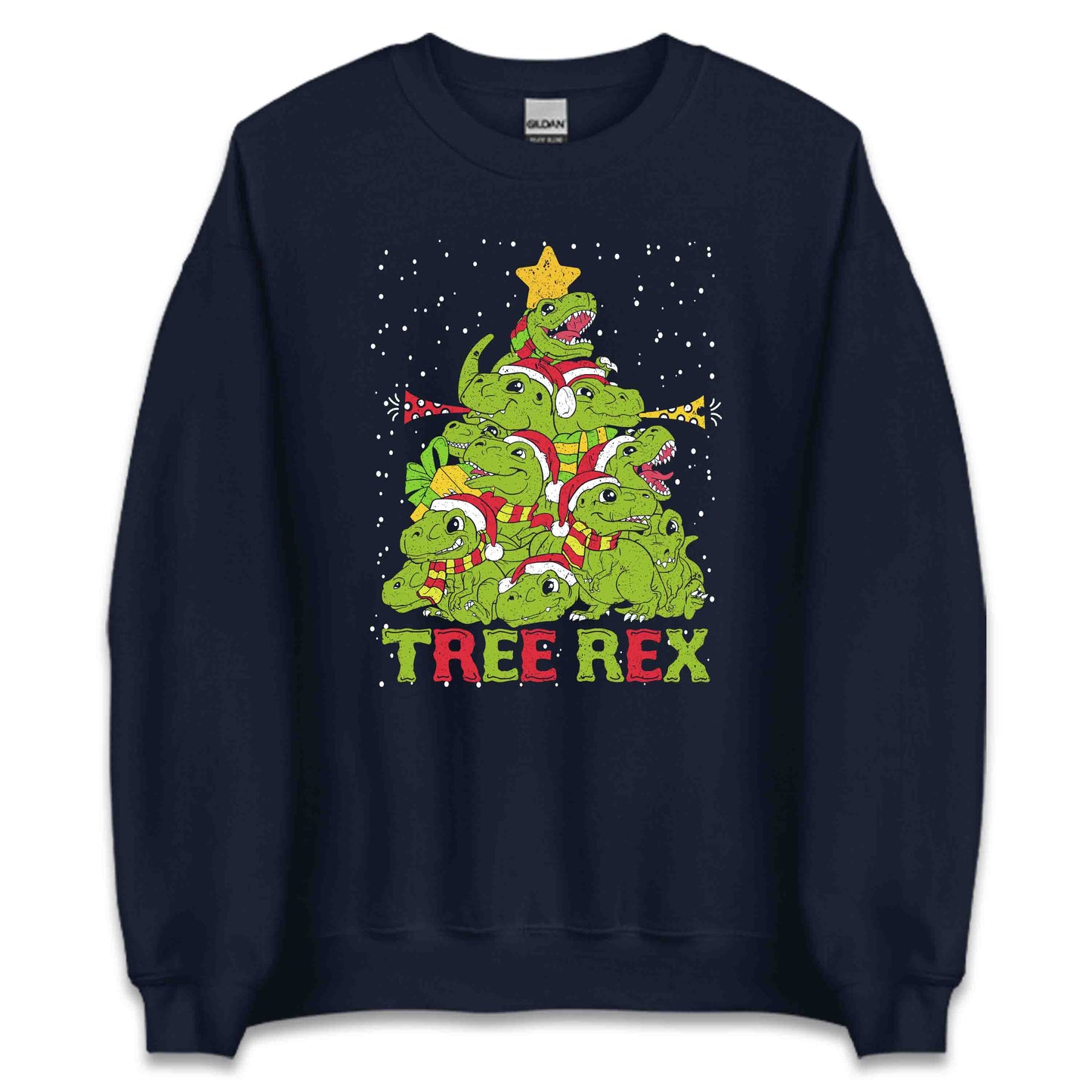 Christmas Tree Rex Dinosaur Xmas Festive Dino | PRODUCT CODE: CHRTEXMDNOS