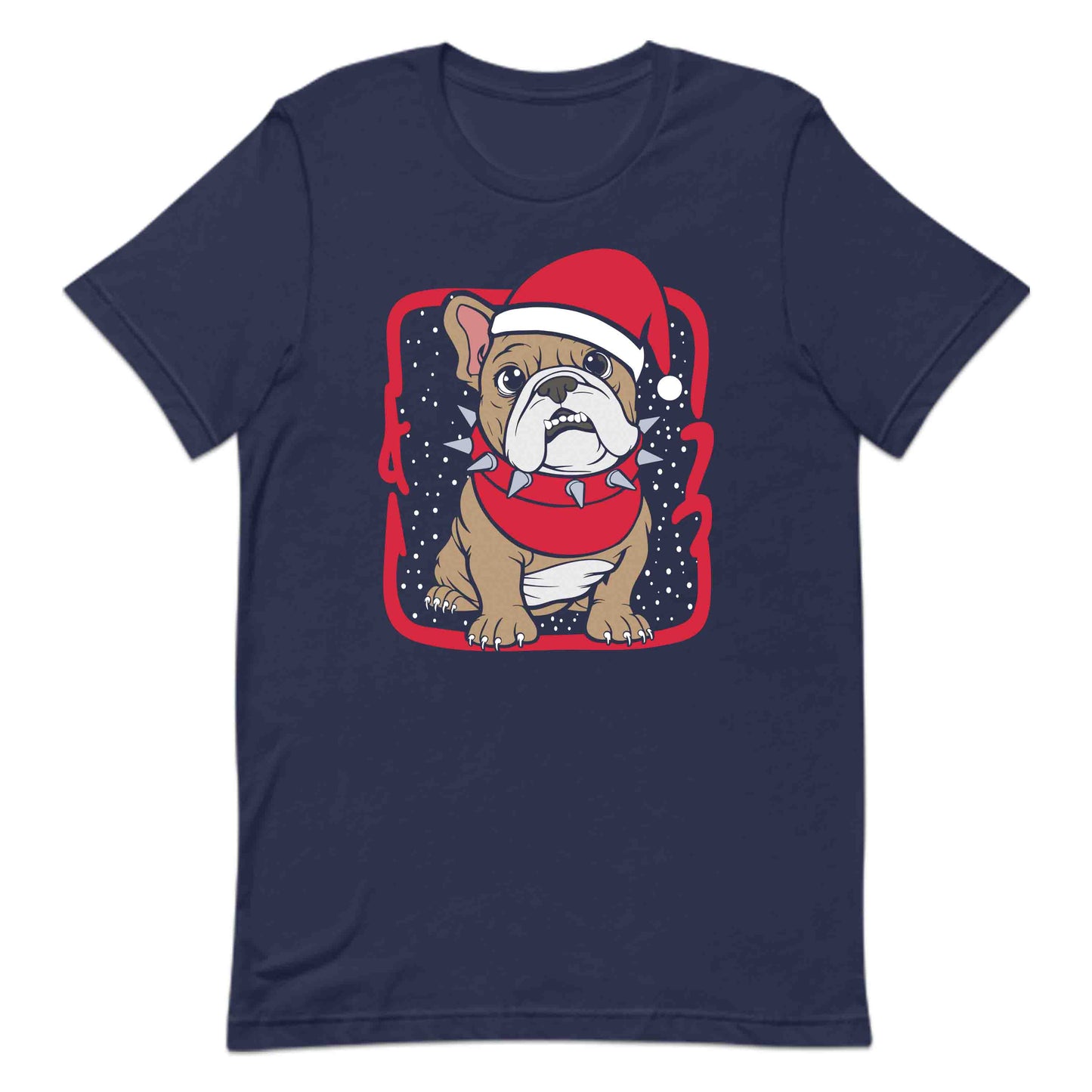 Christmas Bulldog Festive Xmas Dog | PRODUCT CODE: CHTBLGDOFVCXM