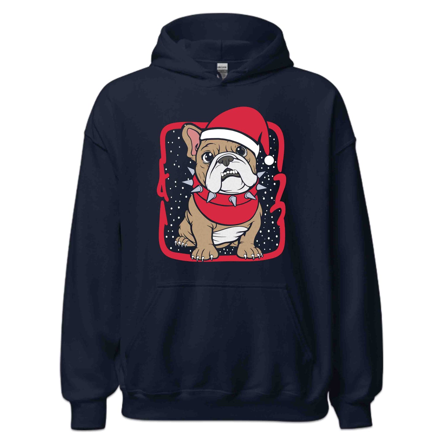 Christmas Bulldog Festive Xmas Dog | PRODUCT CODE: CHTBLGDOFVCXM